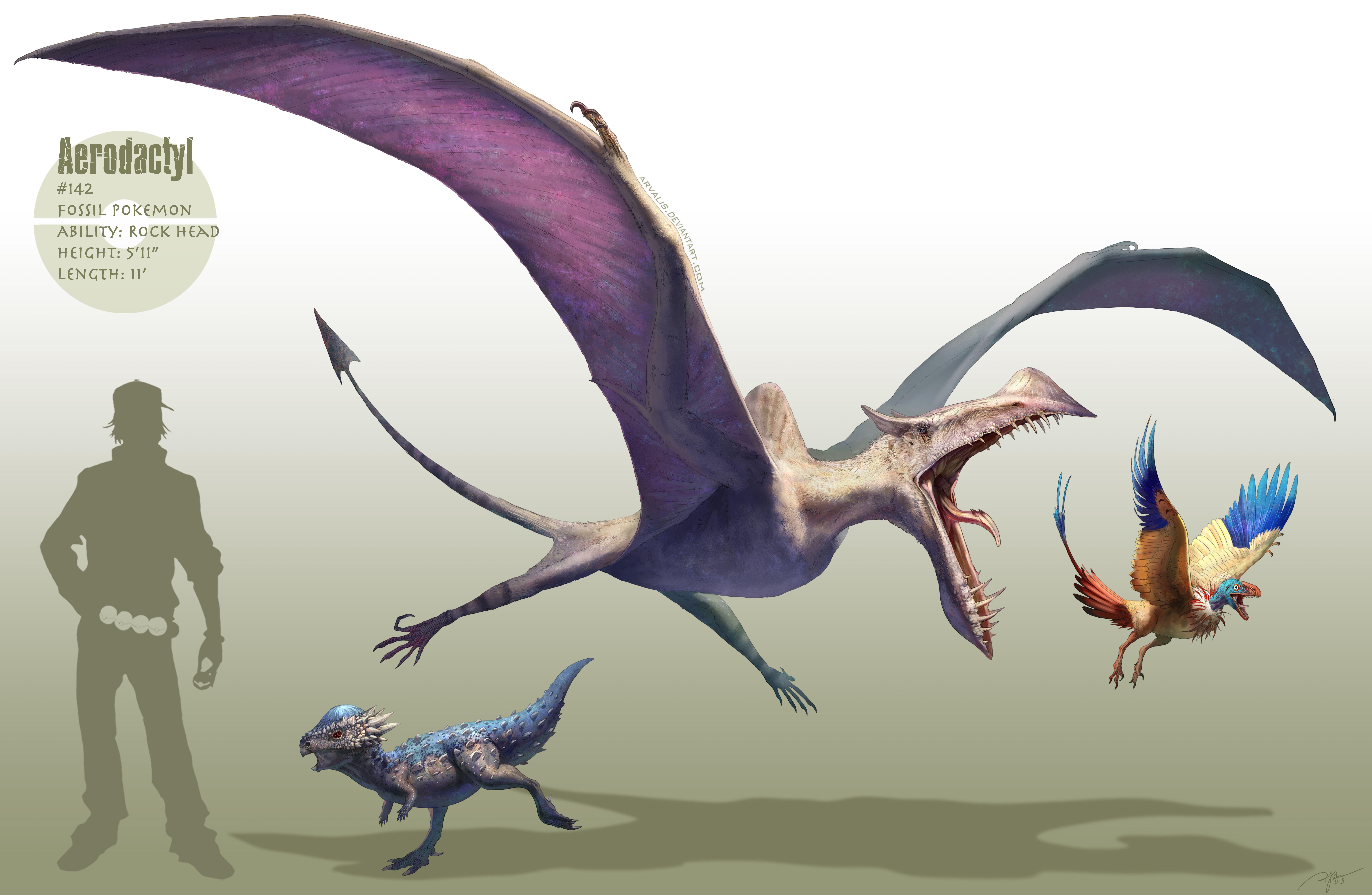 8844x5771 Aerodactyl HD Wallpaper