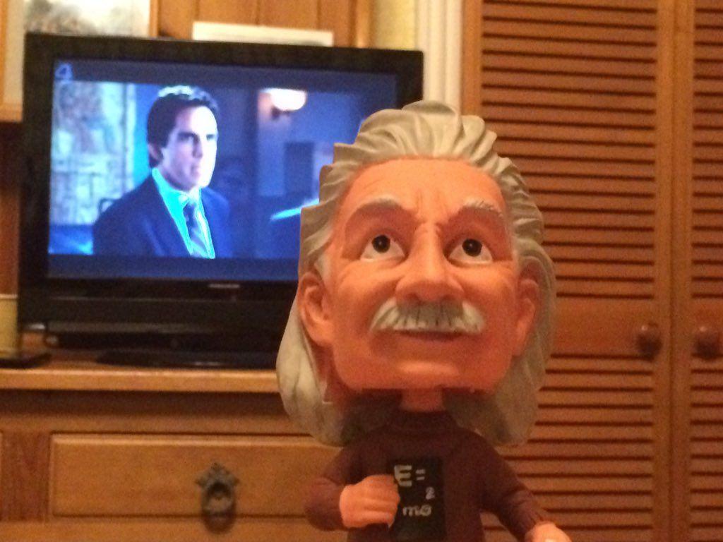 1024x768 Anastasia Bates at the Museum 2 with our Einstein bobble head. Love being home with our little family quirks. #natm2