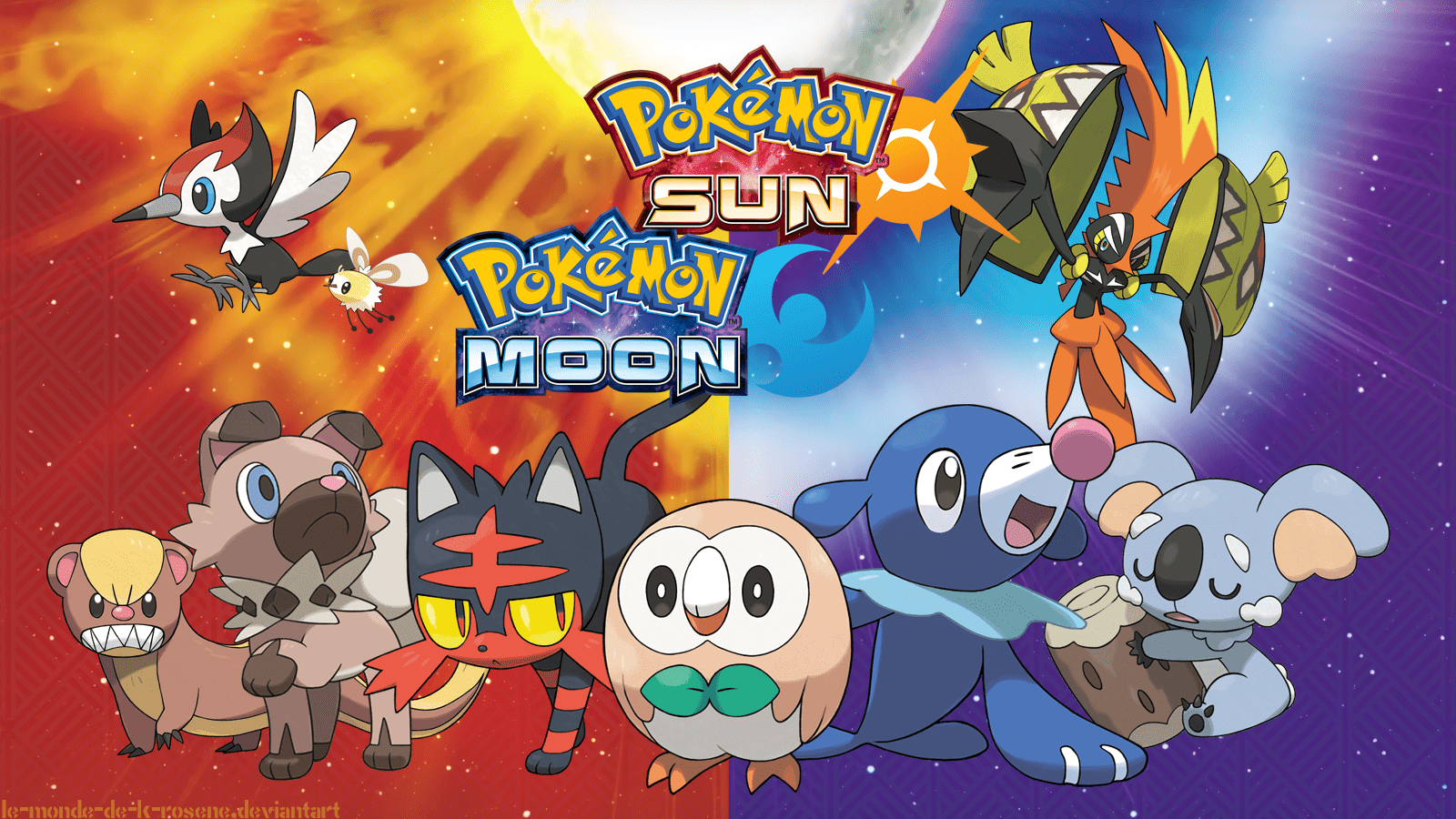 1600x900 Pokemon Moon Wallpaper For Free Wallpaper The Series Sun And Moon HD Wallpaper