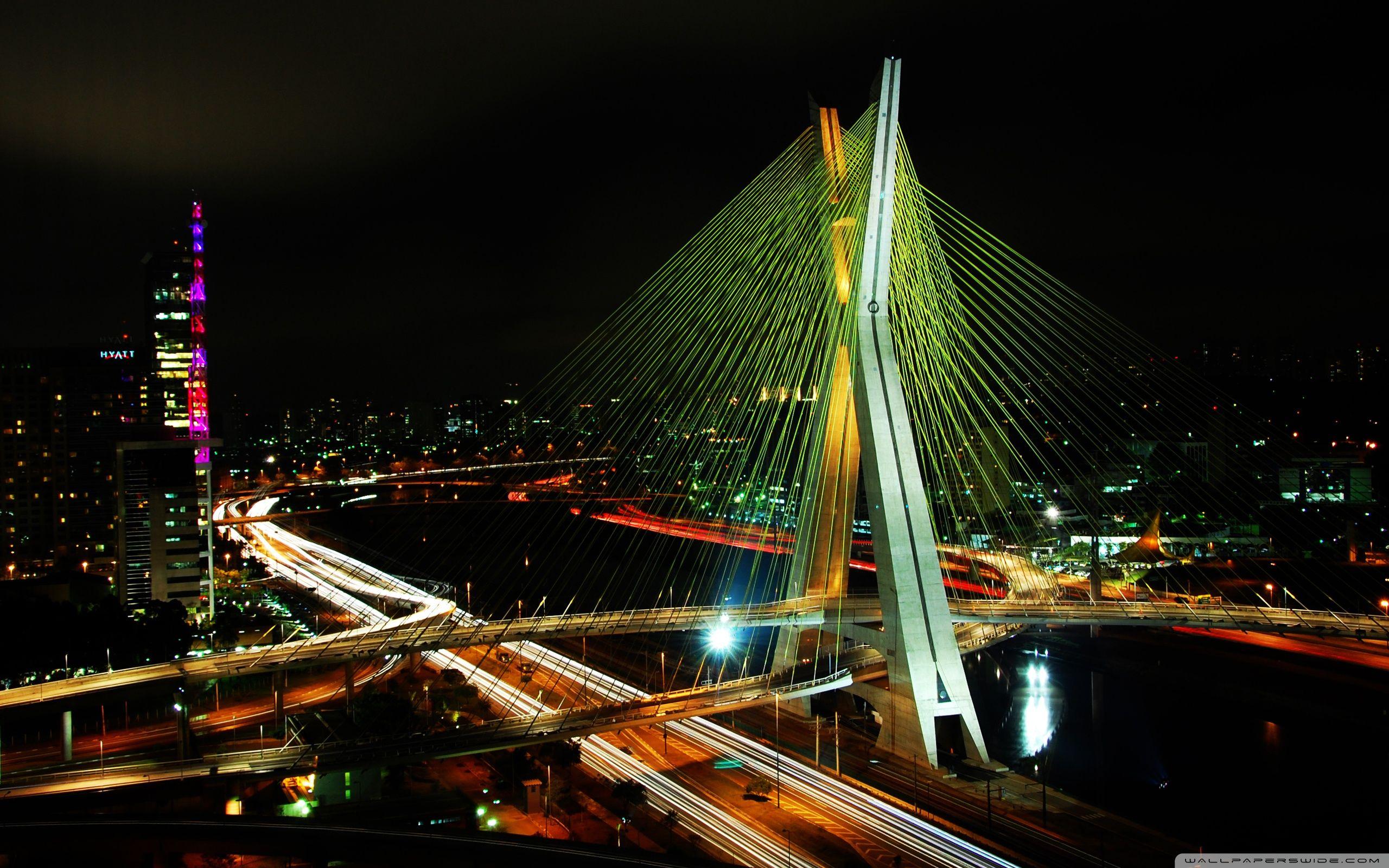 2560x1600 Sao Paulo Bridge Ultra HD Desktop Background Wallpaper for 4K UHD TV : Tablet