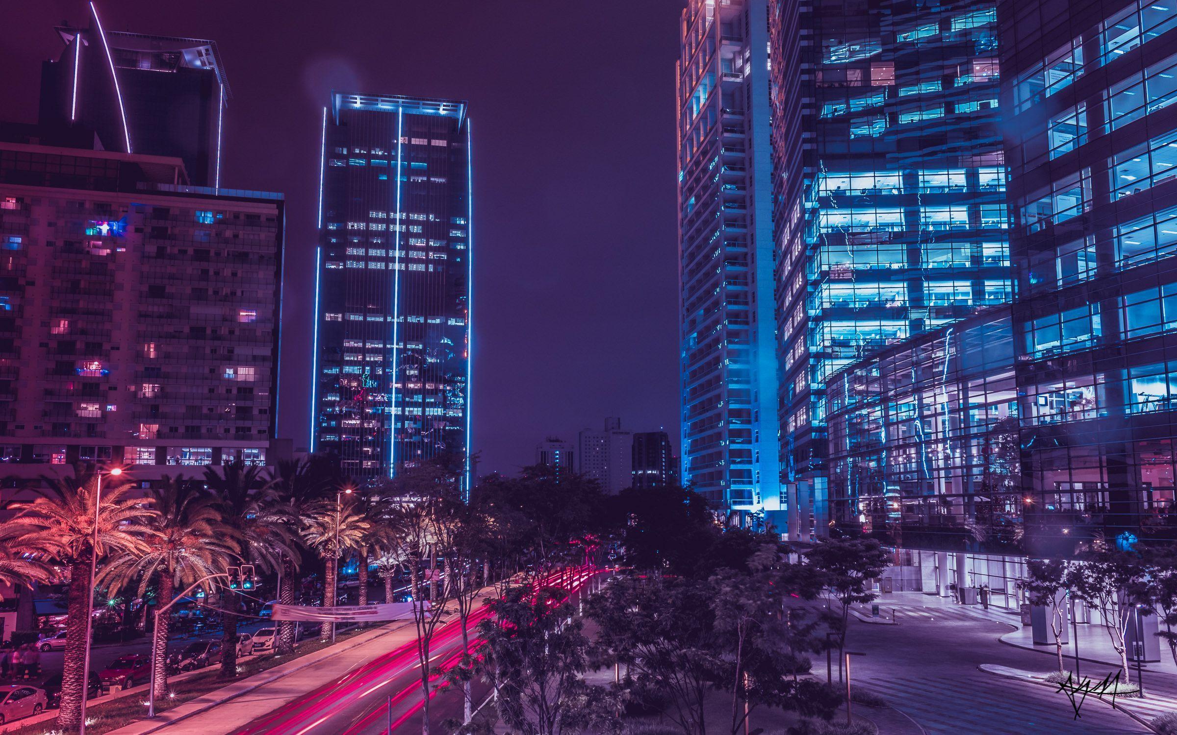 2400x1500 São Paulo looks too much cyberpunk. Cyberpunk, City picture, Paulo