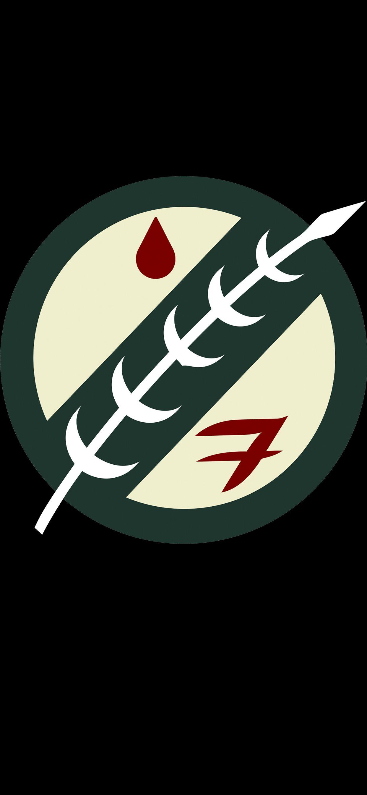 1242x2688 Mandalorian Crest [1242x2688]