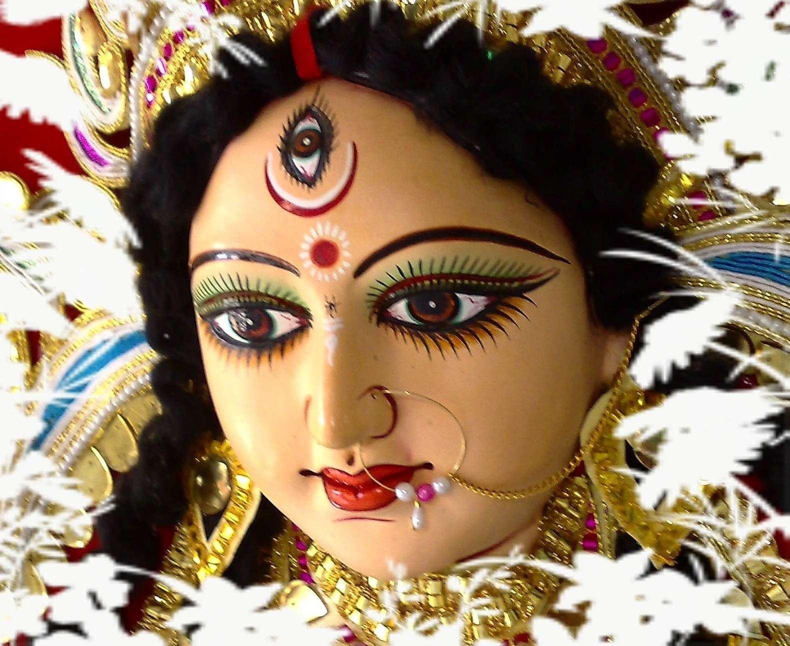 1581x1293 DeskD Maa Durga Wallpaper