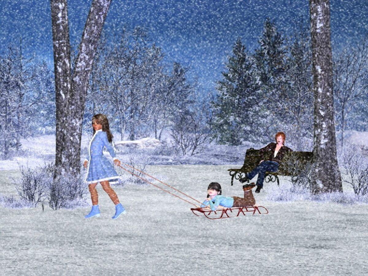 1200x900 Free winter wallpaper background windows deskp