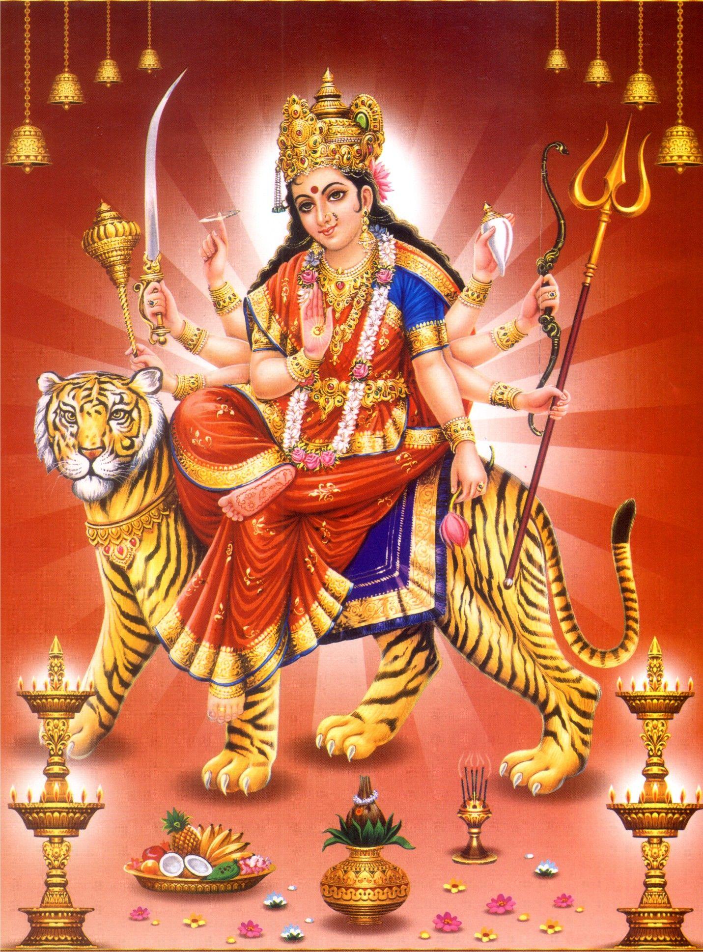 1431x1938 I've been just grabbed by Maa Durga. A Wiccan Grove
