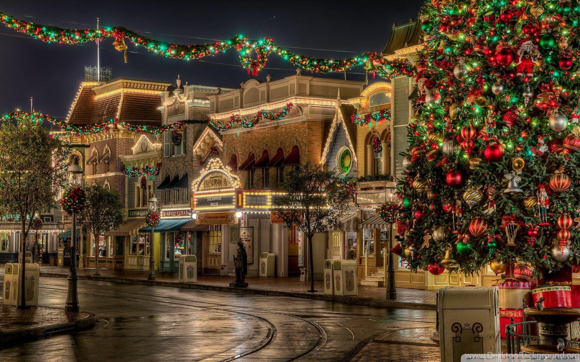 1920x1200 Disneyland Christmas Wallpaper Full HD [1920x1200] Free. Desktop Background