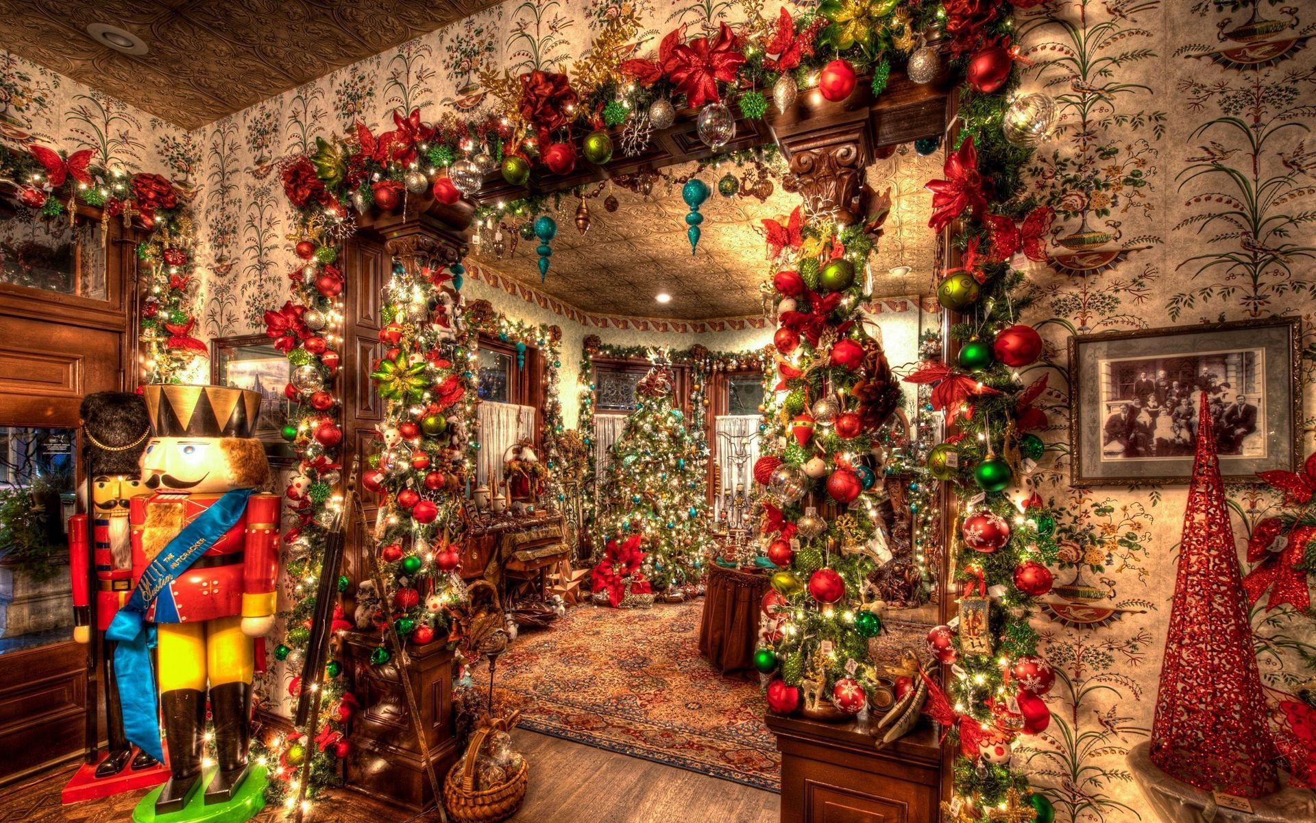 1920x1200 Download wallpaper 1920x1200 holiday, christmas, ornaments, toys, christmas tree widescreen 16:10 HD background