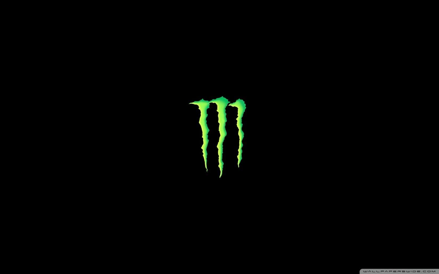 1680x1050 Monster Energy Black Wallpaper