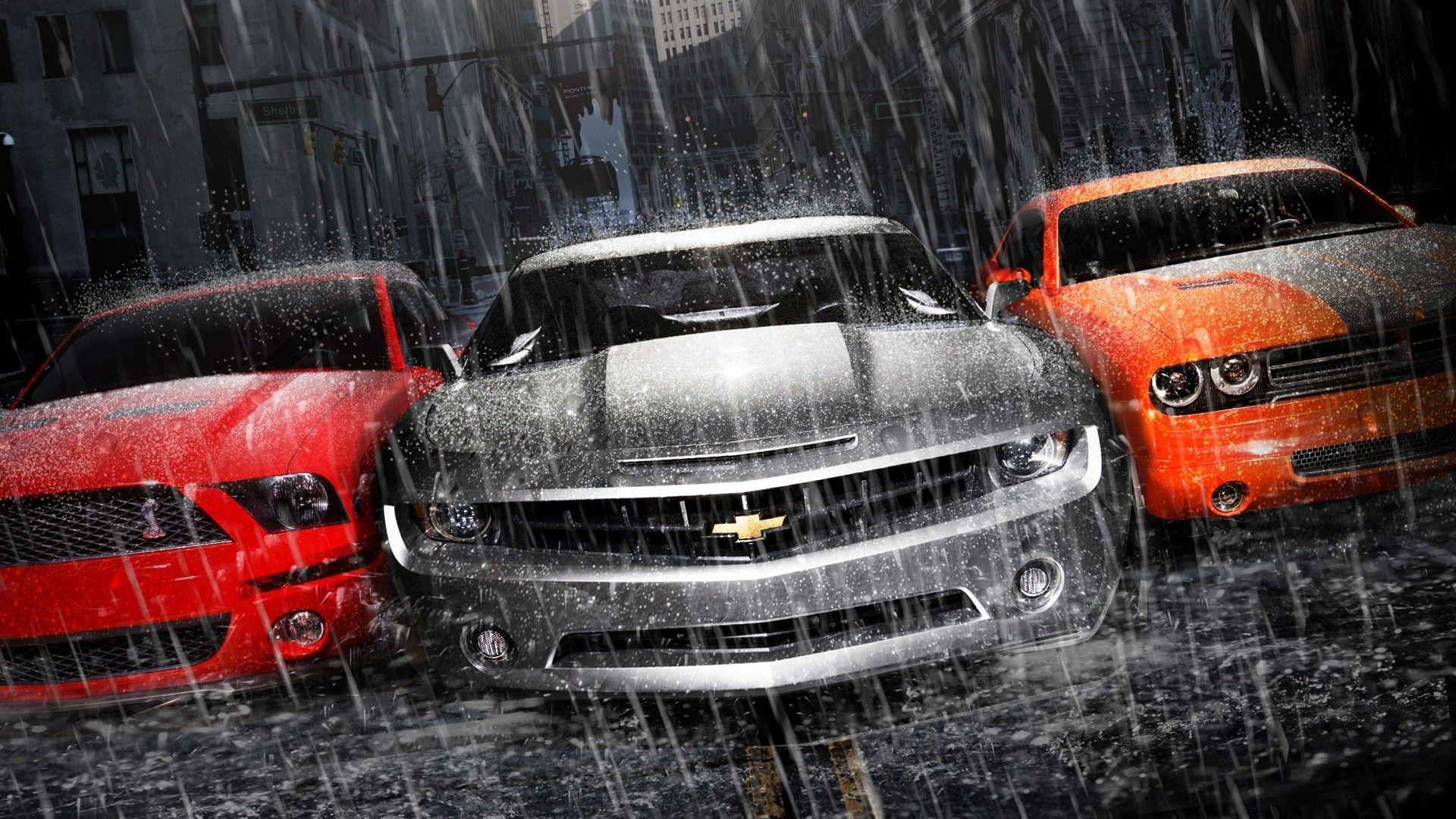 1920x1080 Chevrolet Cars in the Rain Wallpaper HD # 1920x1080. All For Desktop
