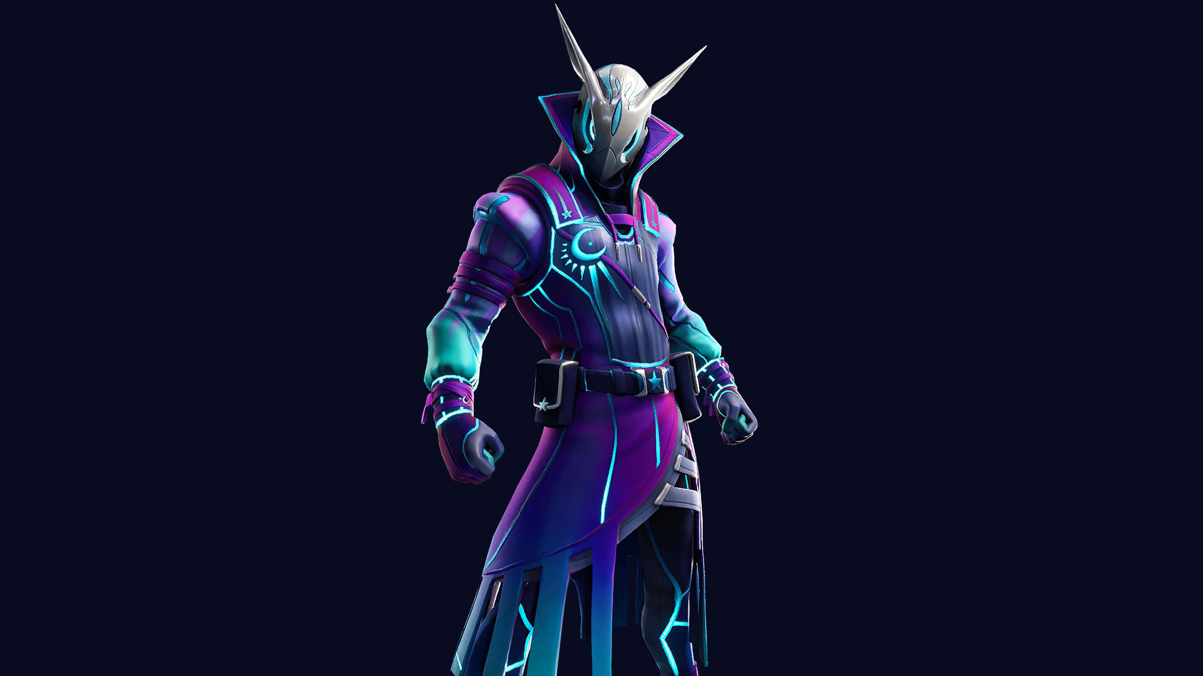 3840x2160 Fortnite Luminos Skin Outfit UHD 4K Wallpaper