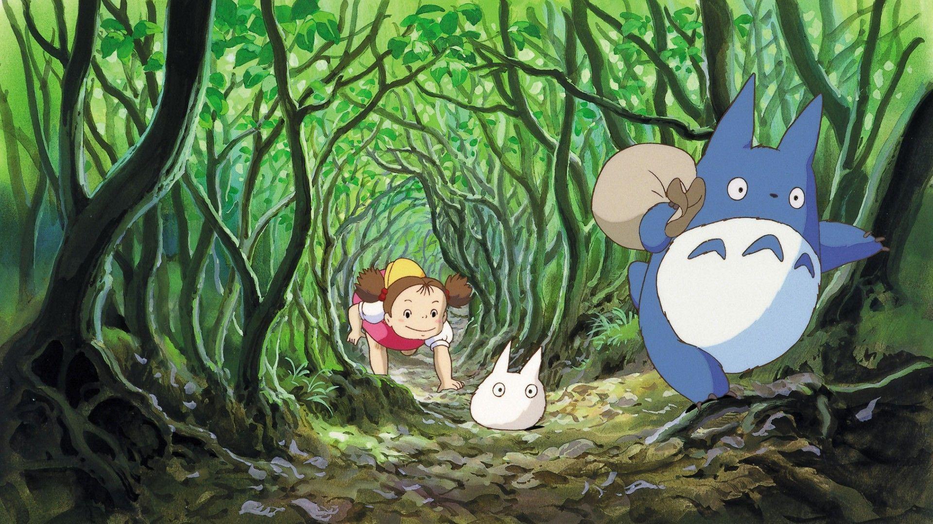 Màn hình 1920x1080Heaven: Hayao Miyazaki My Neighbor Totoro Studio Ghibli