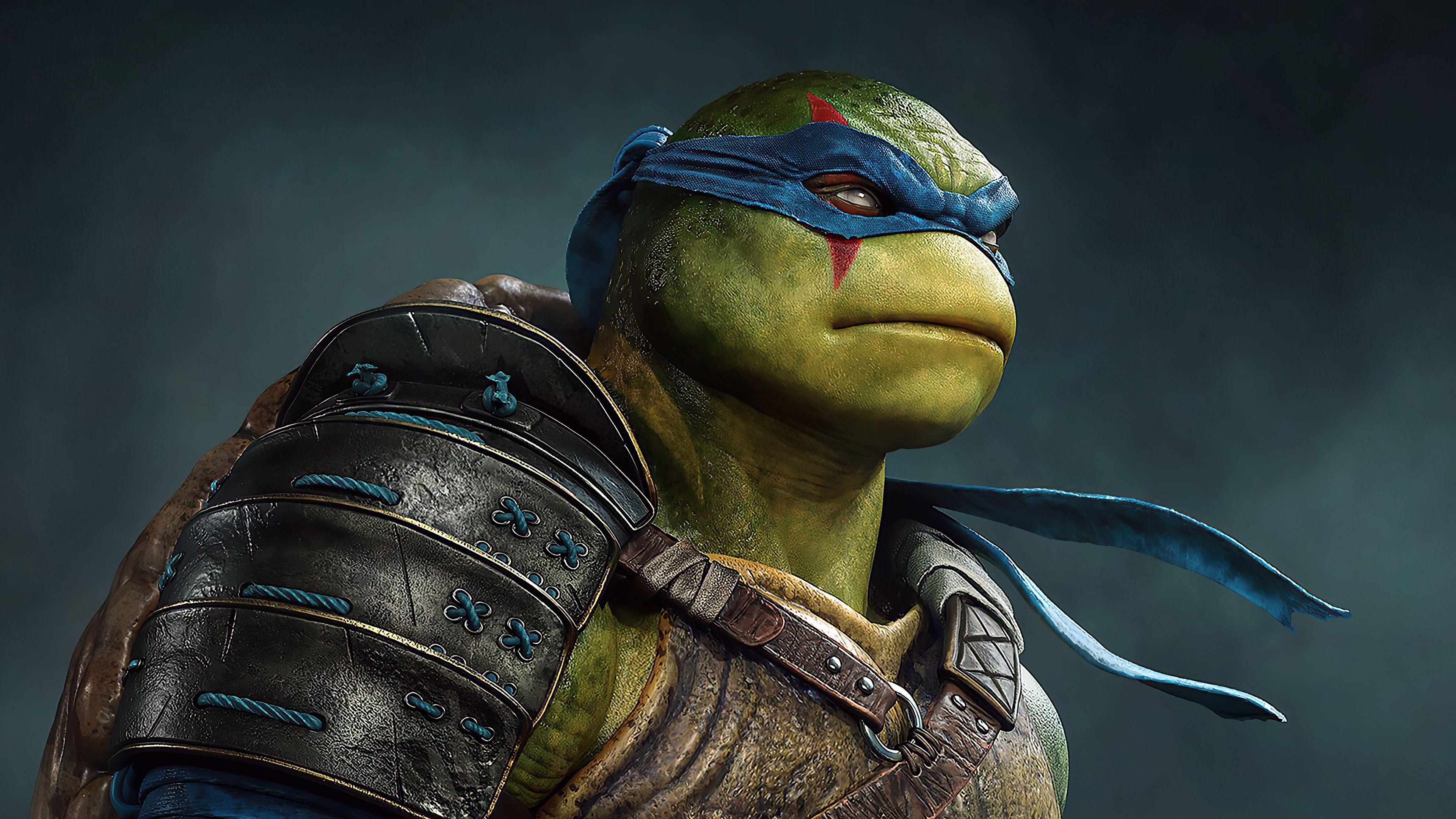 3840x2160 Leonardo Ninja Turtle 4k, HD Superheroes, 4k Wallpaper, Image, Background, Photo and Picture