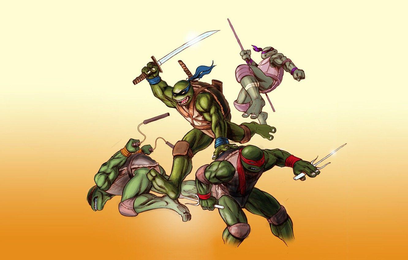 1332x850 Wallpaper Rafael, TMNT, Raphael, Leonardo, Donatello, Donatello, Leonardo, Michelangelo, Teenage Mutant Ninja Turtles, Michelangelo, Teenage mutant ninja turtles image for desktop, section фантастика