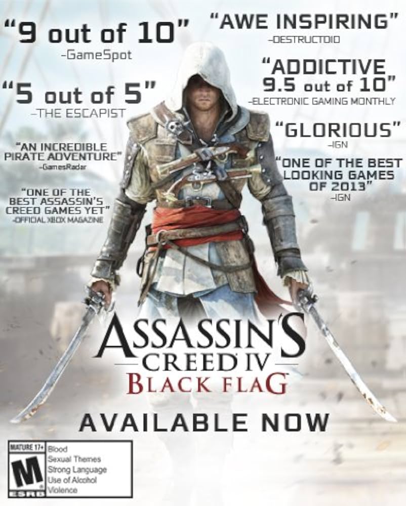 802x1000 Assassin's Creed IV Black Flag 360 : UbiSoft: Video Games