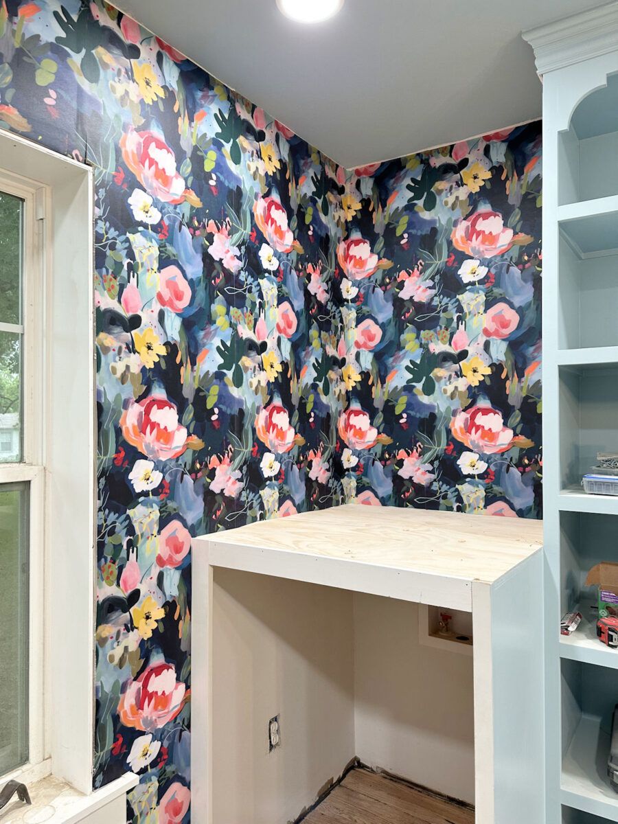 900x1200 The Walk In Closet Wallpaper Is Up! 2 Decorating®