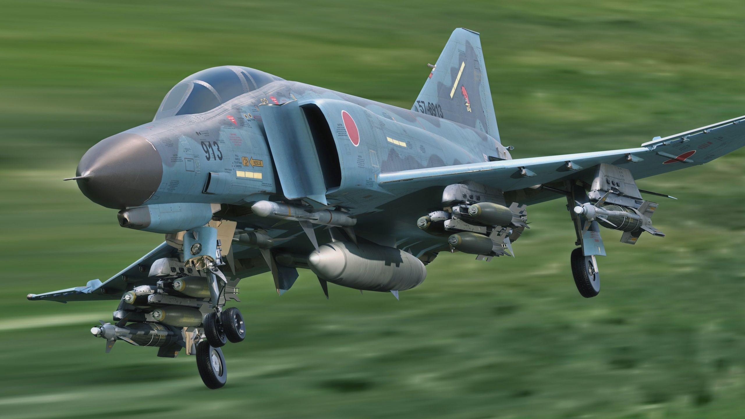 2560x1440 F4 Phantom 2 Texture Fully Rigged Changeble Decal Text