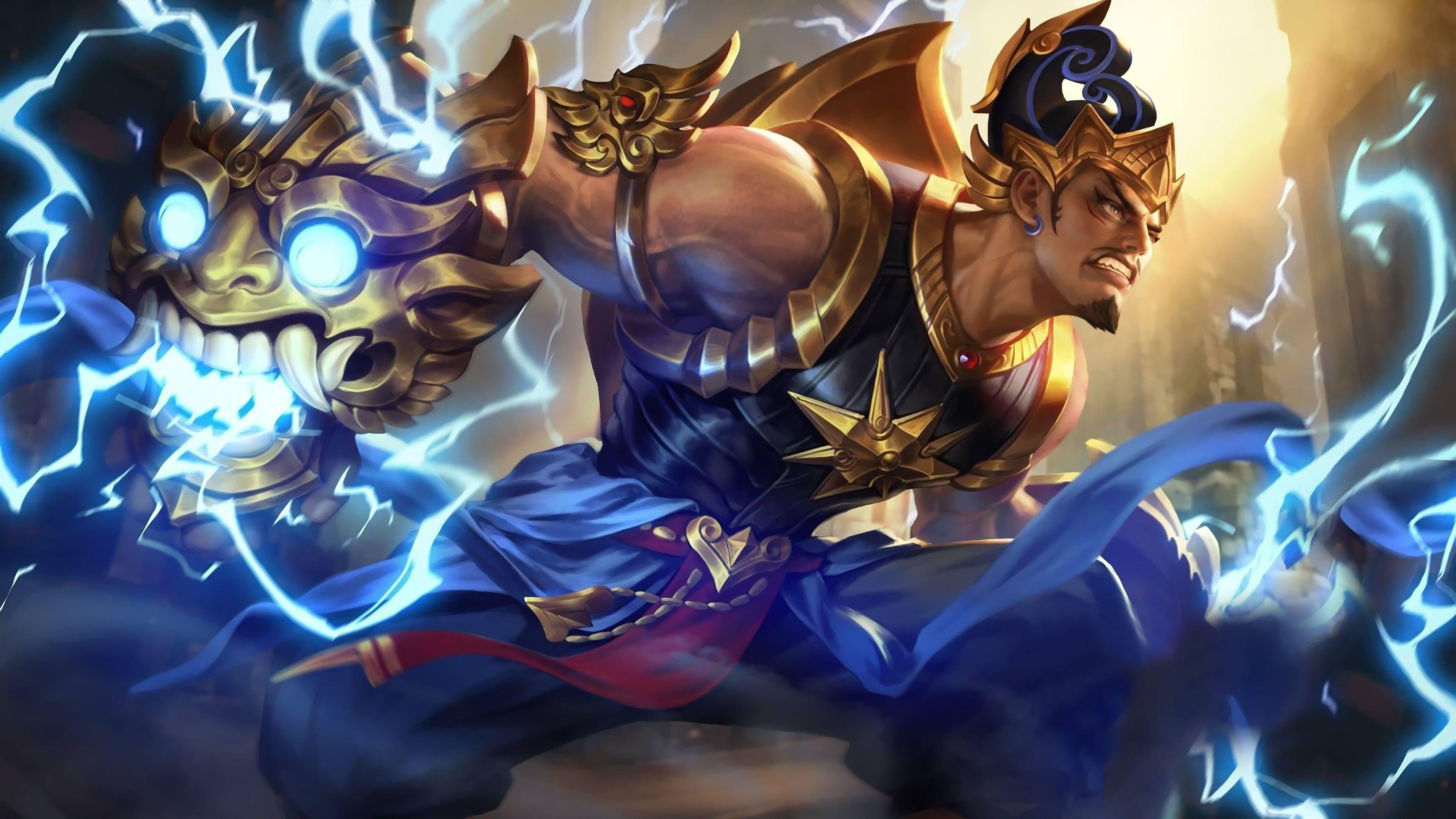 3840x2160 Mobile Legends #Gatotkaca Mighty Legend K #wallpaper #hdwallpaper #desktop. Mobile legends, The legend of heroes, Mobile legend wallpaper