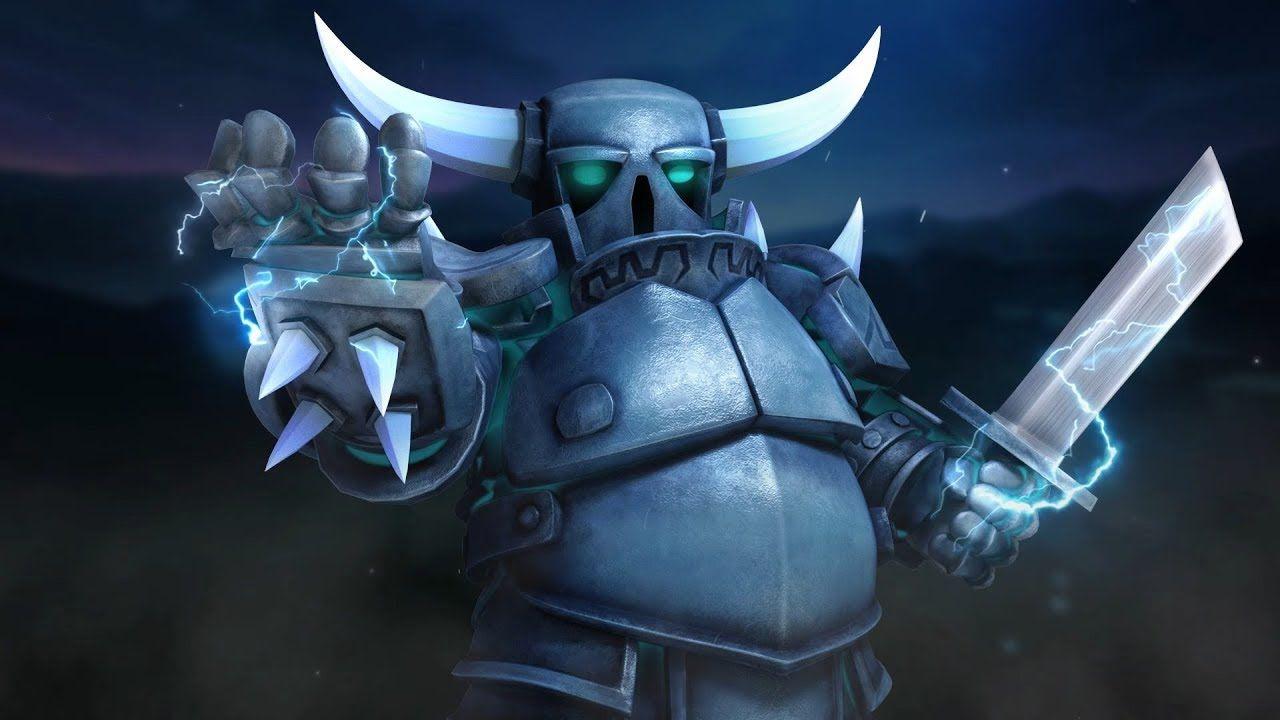 1280x720 Super P.E.K.K.A and Mega Tesla UPDATE! (Clash of Clans Builder Hall 8)