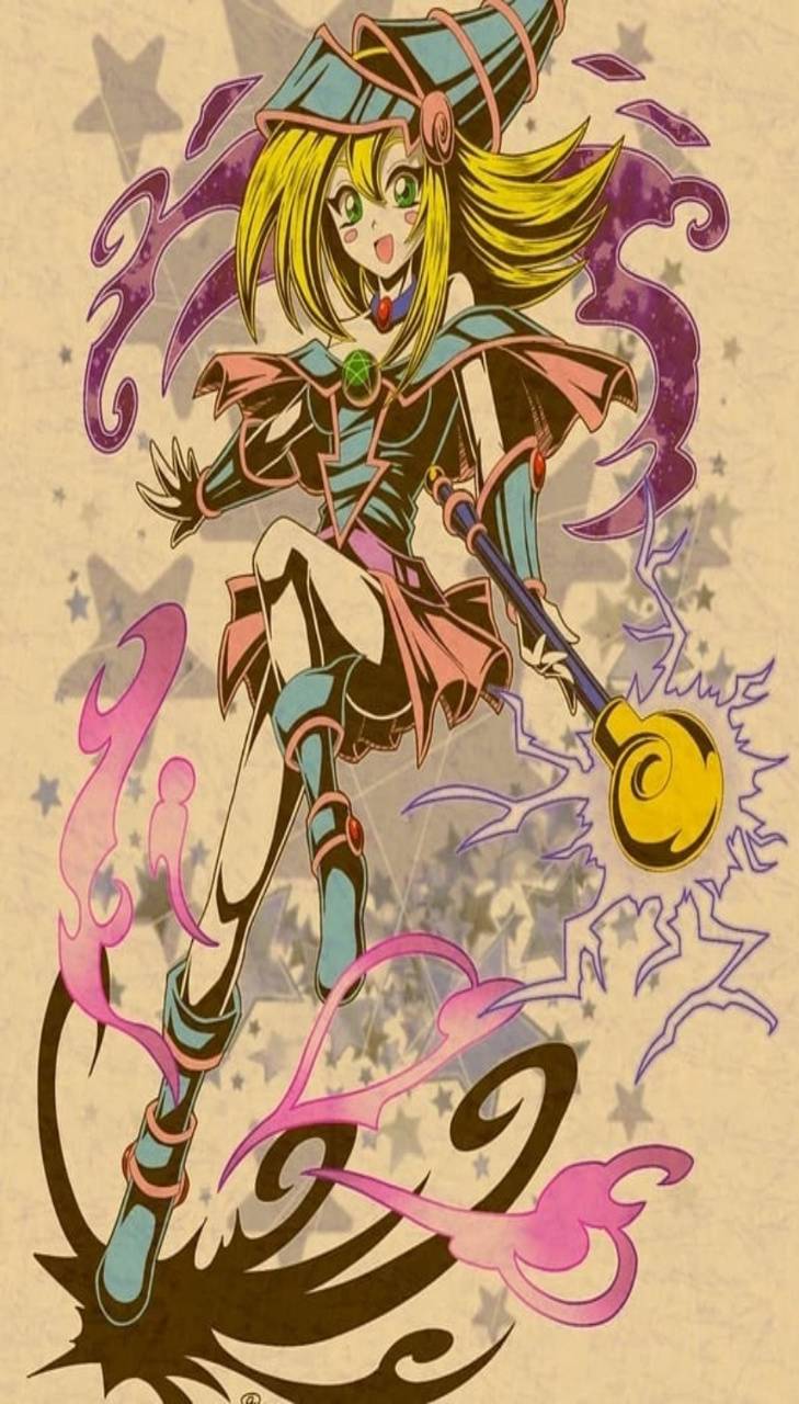 729x1280 Dark Magician Girl wallpaper