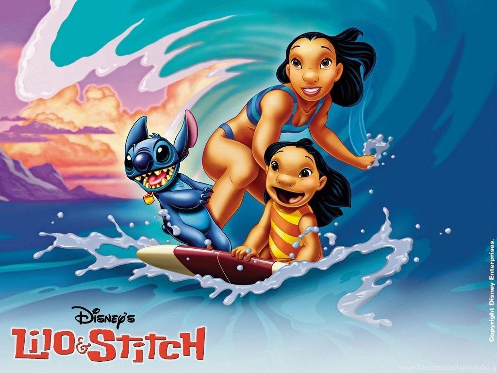 1024x768 Lilo And Stitch Disney Hình nền hình ảnh Full HD cho iPad.  Nền desktop