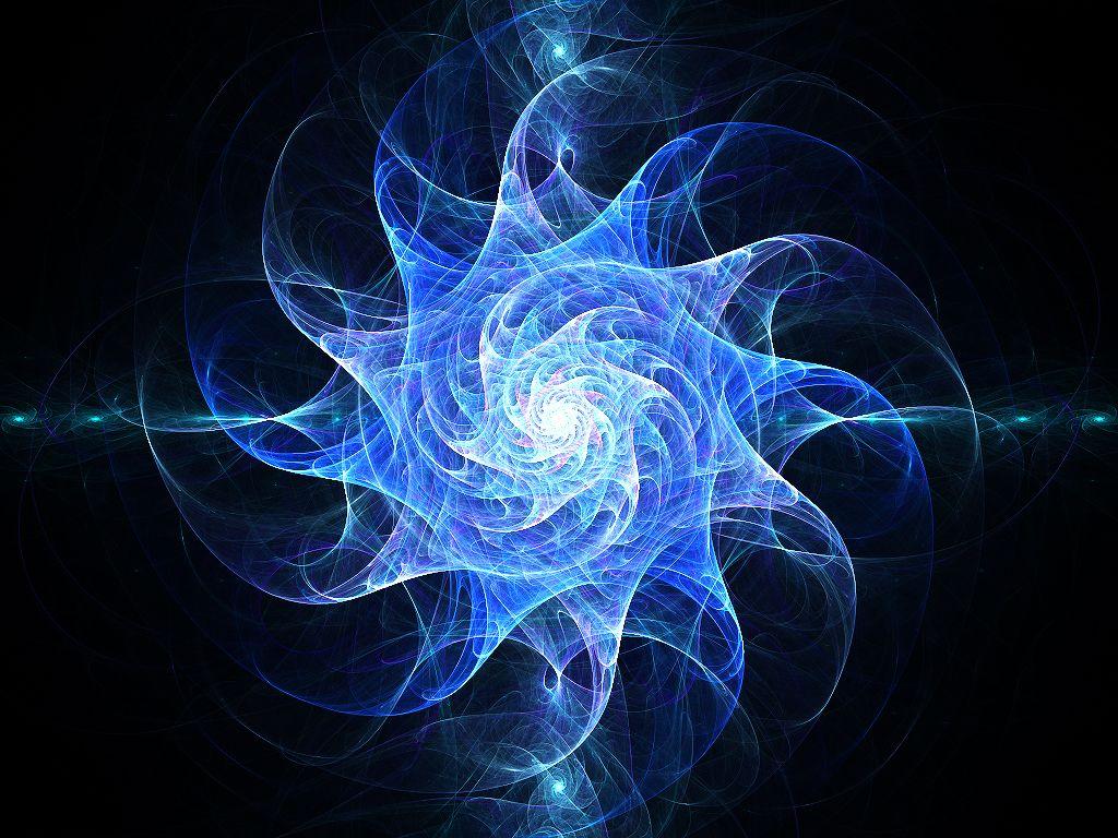 1024x768 Blue Swirl wallpaper. Blue Swirl