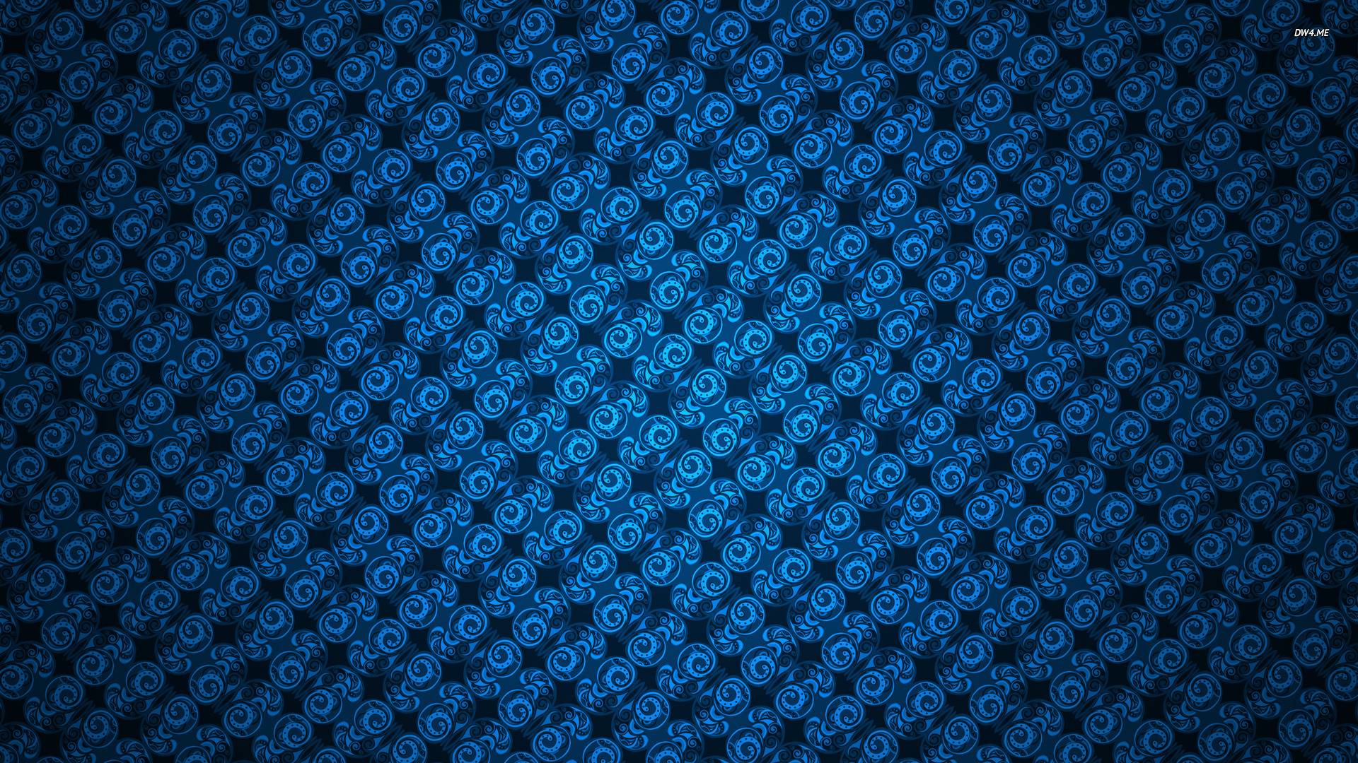 1920x1080 Blue Swirl Wallpaper