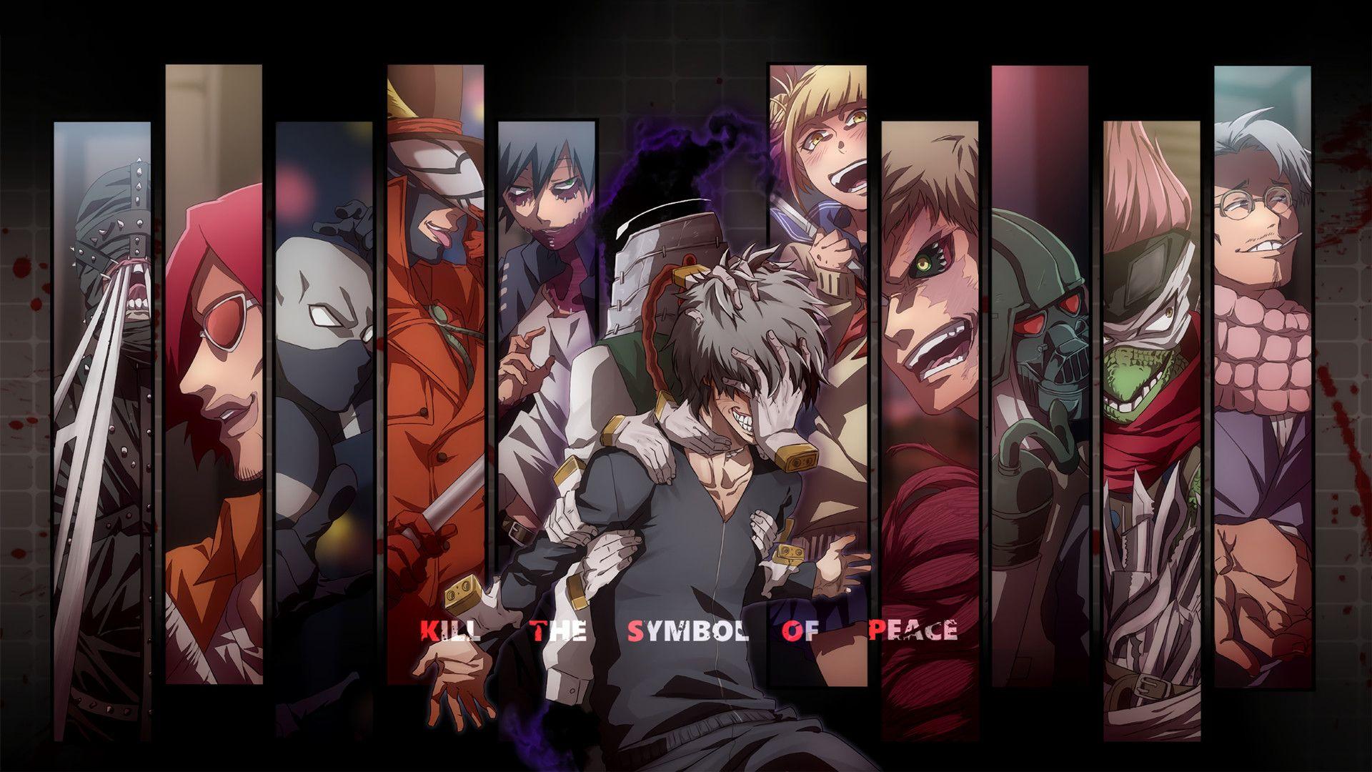 1920x1080 My Hero Academia Villains Wallpaper HD FREE HD WALLPAPERS