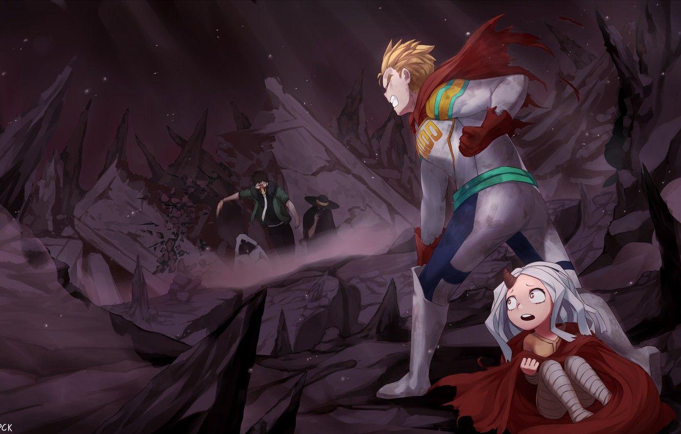 1332x850 Wallpaper hero, girl, guys, villains, Boku No Hero Academy, My Hero Academy image for desktop, section сёнэн