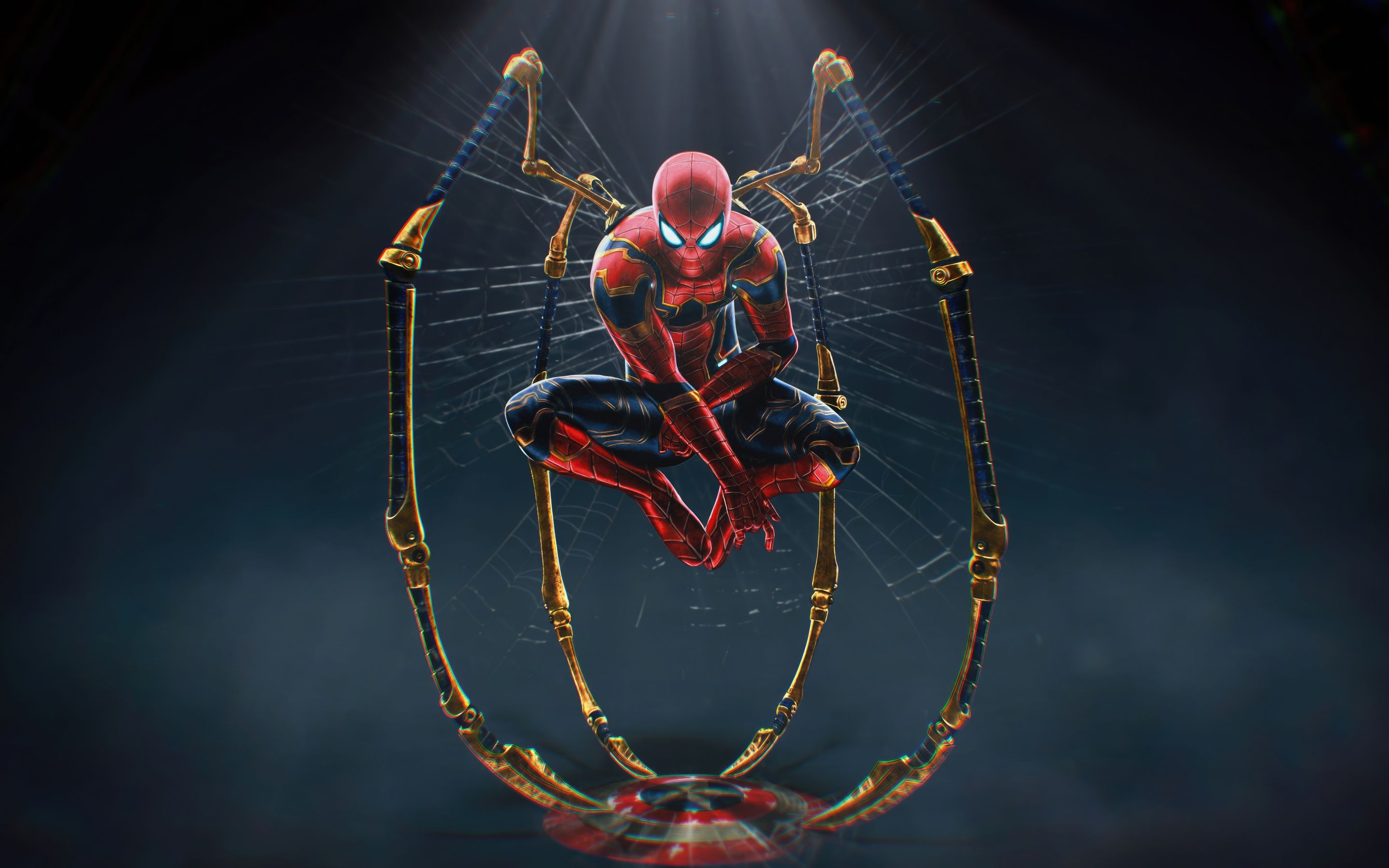 2880x1800 Iron Spider Wallpaper 4K, 8K, Spider Man