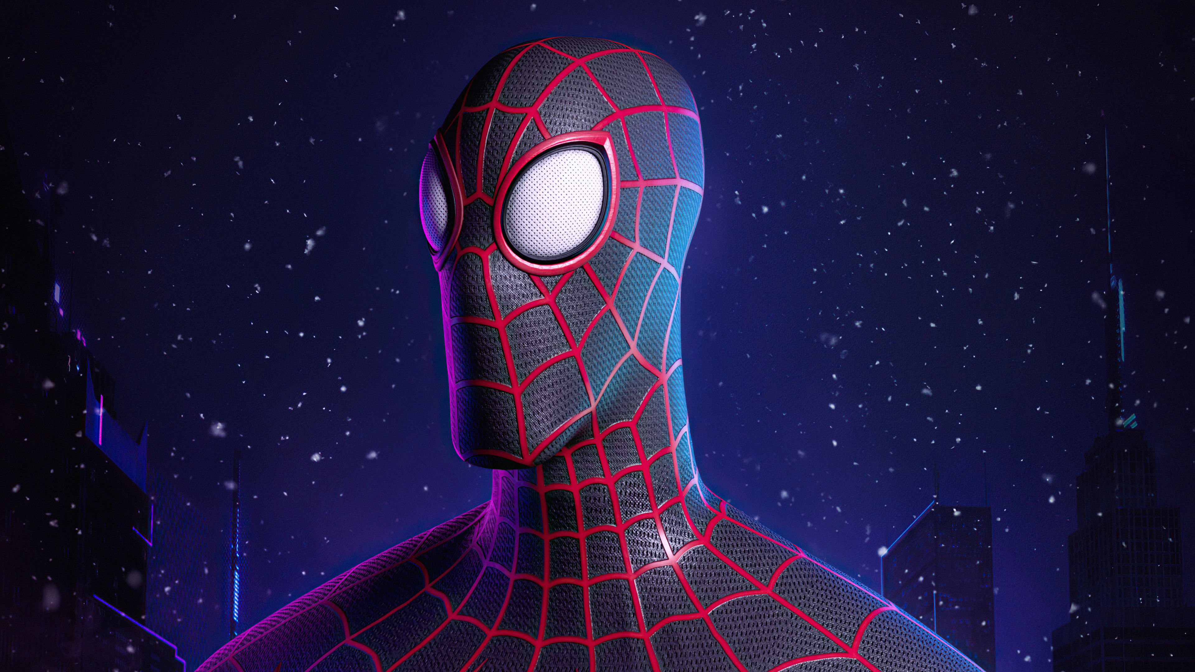 3840x2160 Miles Morales Spider Man Digital 3D Wallpaper, HD Games Wallpaper, 4k Wallpaper, Image, Background, Photos and Picture
