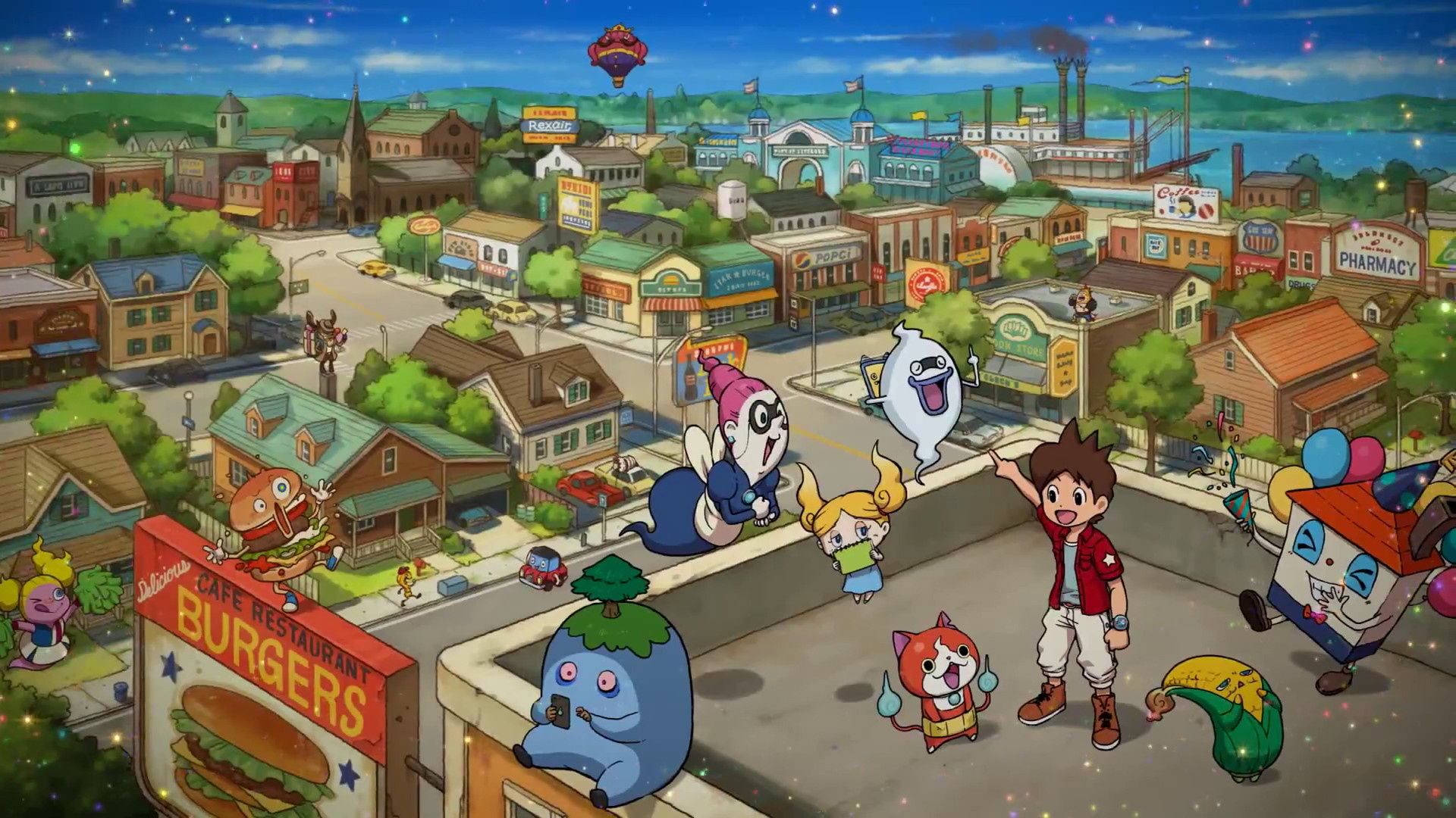 1920x1080 yokai watch 3 pro 4K UHD Wallpaper for UltraHD Desktop and TV