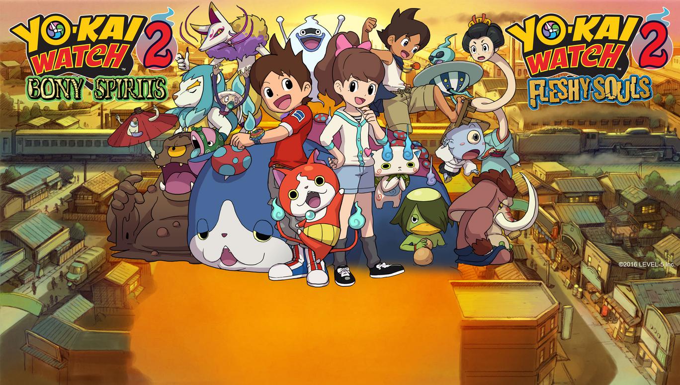 1368x775 Yo Kai Watch 2 (video Game, JRPG, Monster Collecting, Japanese Mythology, Ghost, Fixed Camera, Cel Shading, 3 4 View, Touch Controls, Turn Based, Anime Art, Comedy, Turn Based RPG, Slice Of Life) Reviews & Ratings