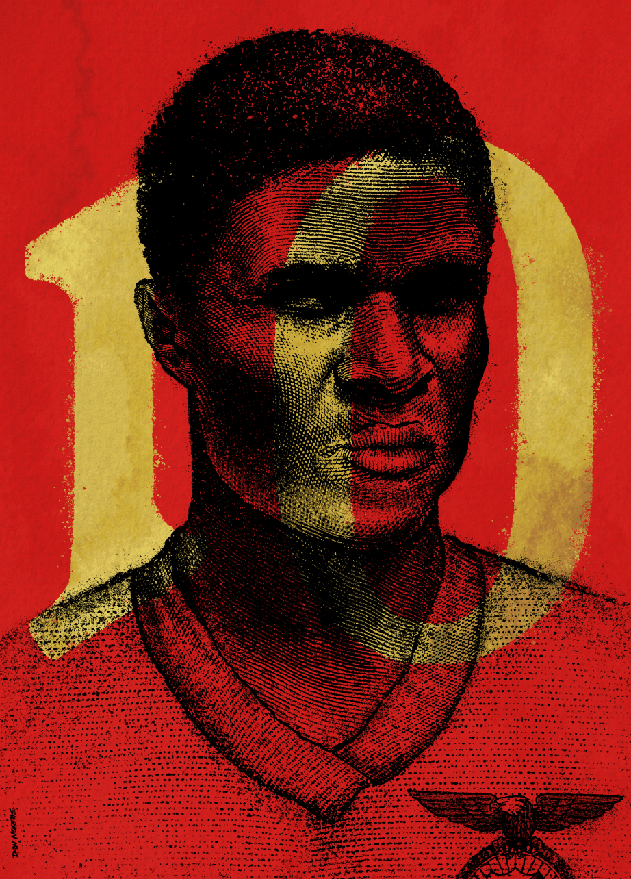 922x1284 Footballoing icons: Eusebio Benfica (1). Image - Behance