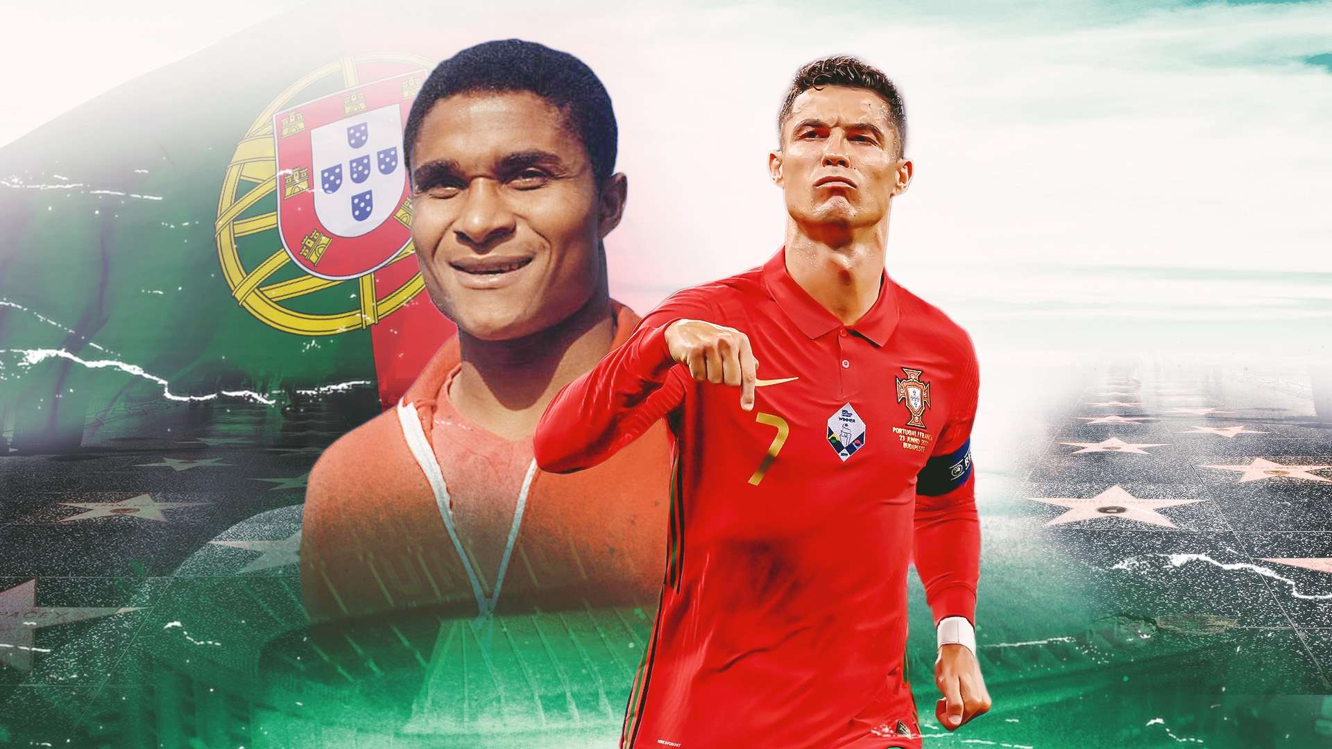 1920x1080 Ultimate Portugal dream team & Eusebio in, Deco out. Goal.com US