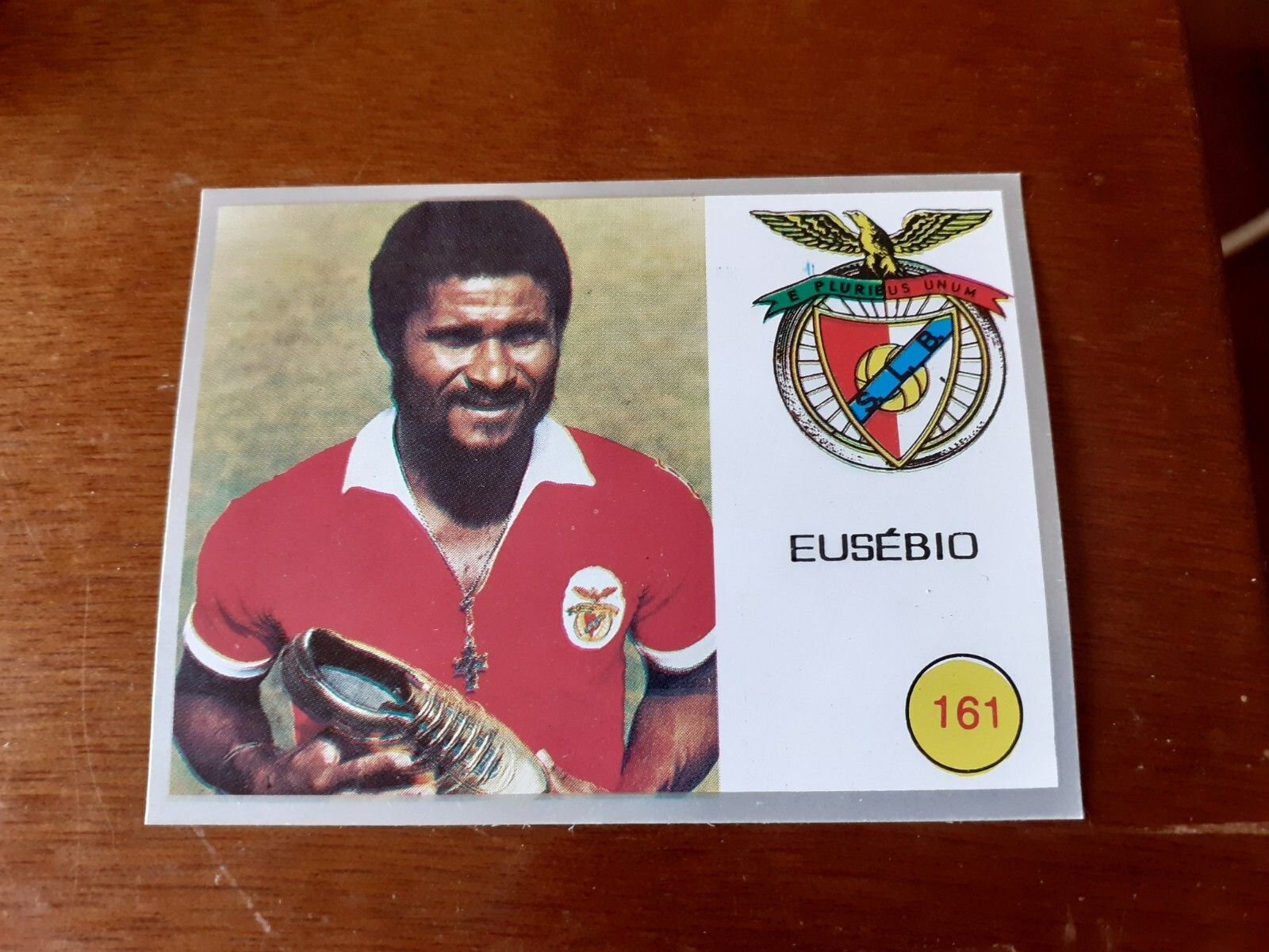 1600x1200 Eusébio sticker 1992 Velhas Glórias Portuguesas collection soccer Manil