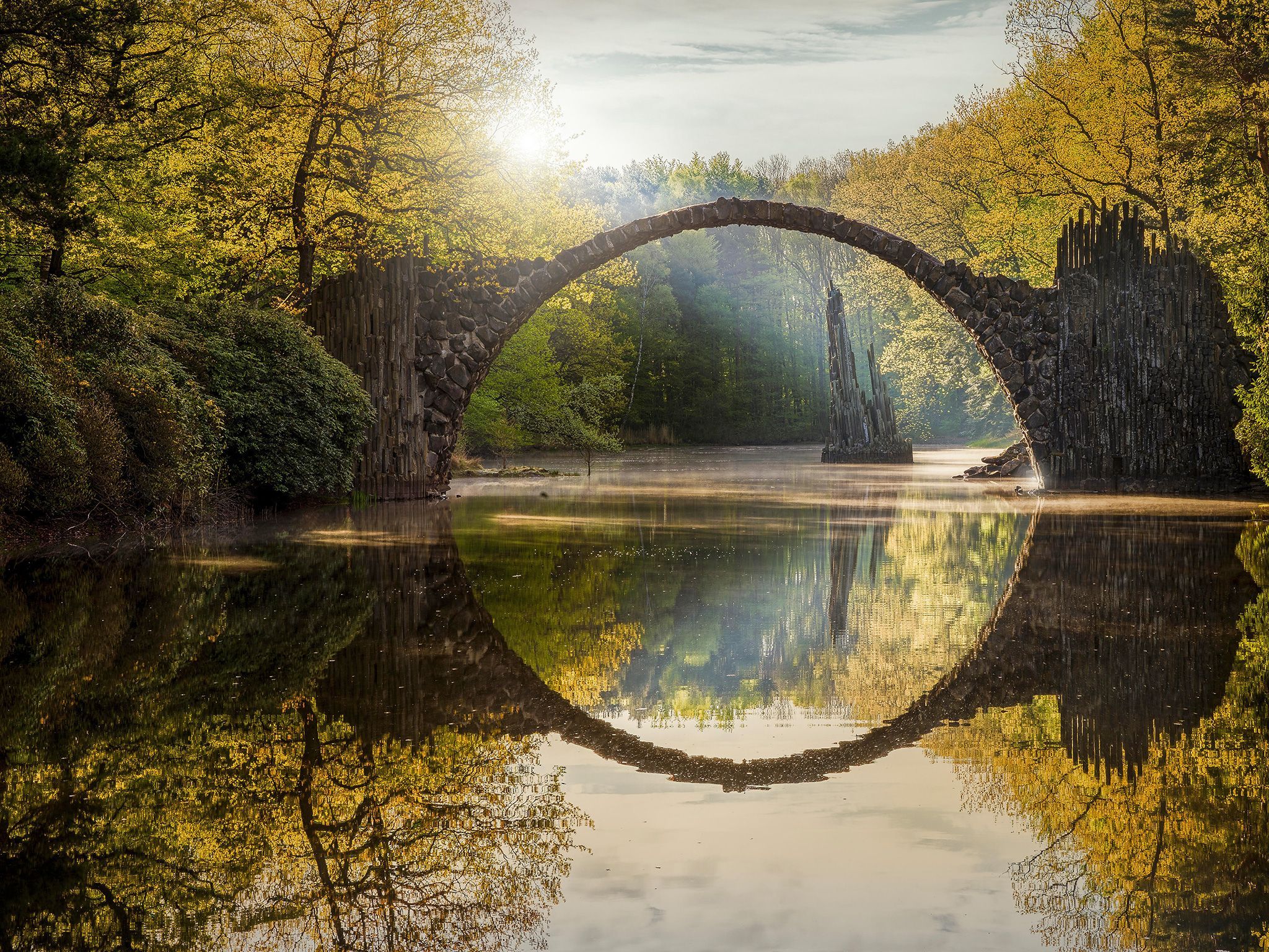 2048x1536 Download Germany Bridge Man Made Devil's Bridge HD Wallpaperx1536