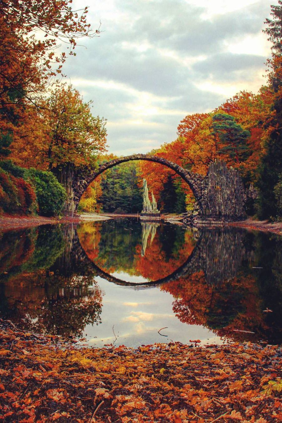 900x1350 Earth Land: Rakotzbrücke Devil Bridge, Germany. On ICE!!!: Eat The Rude Muggles In Your Mind Palace!
