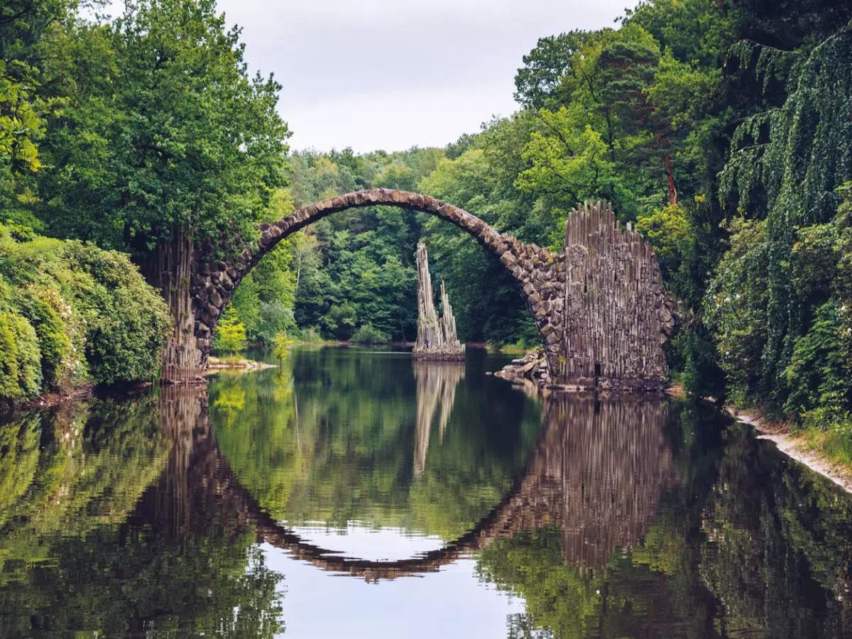 1200x900 Die Rakotzbrucke, the stunning Devil's Bridge in Germany, Germany