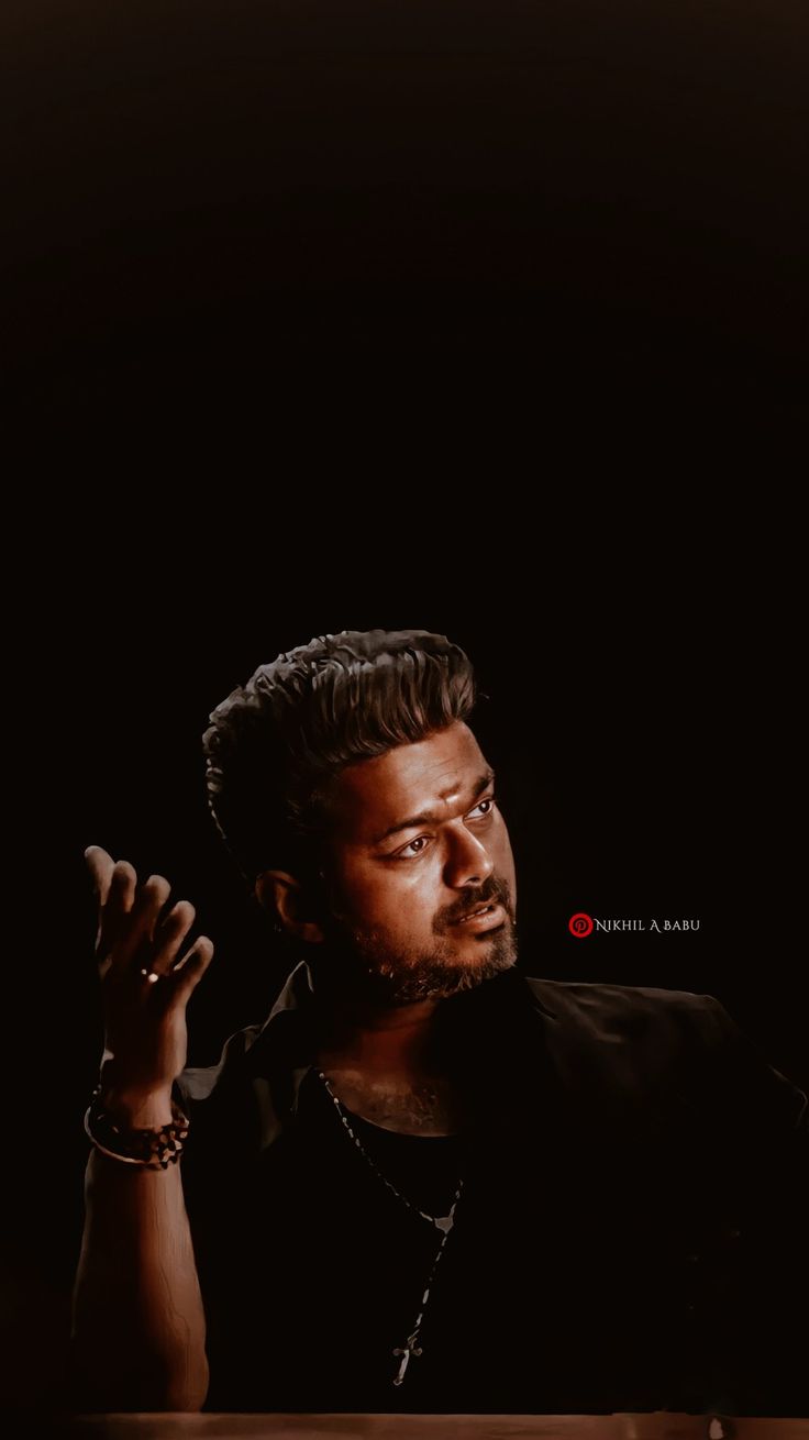 736x1310 Thalapathy Vijay Bigil Rayappan Wallpaper