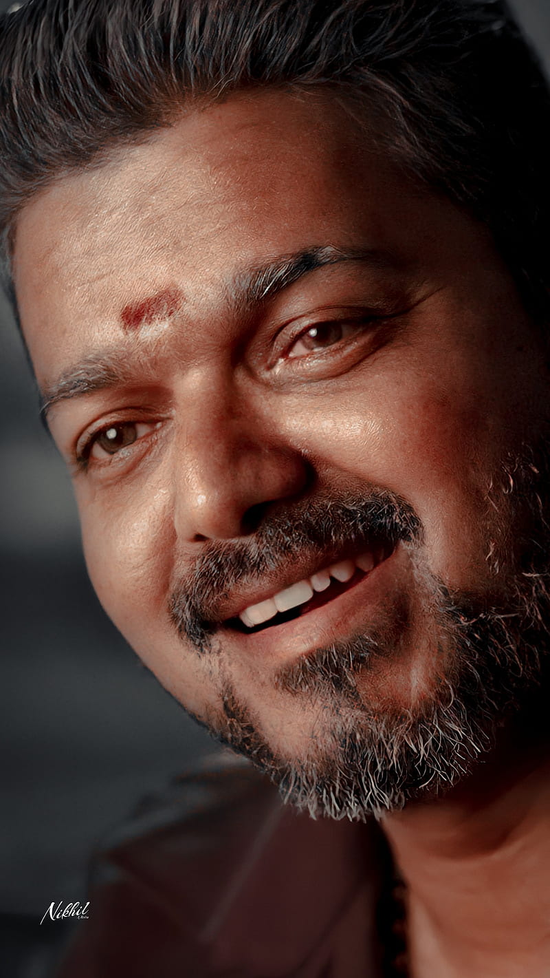 800x1421 Thalapathy Vijay, hair, bigil, HD phone wallpaper