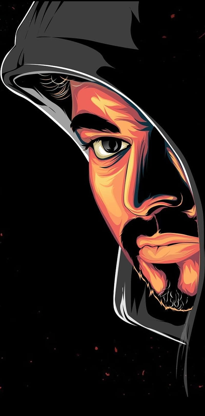 800x1621 Thalapathy Vijay, actor, amoled, bigil, black, hero, kollywood, master, tamil, HD phone wallpaper