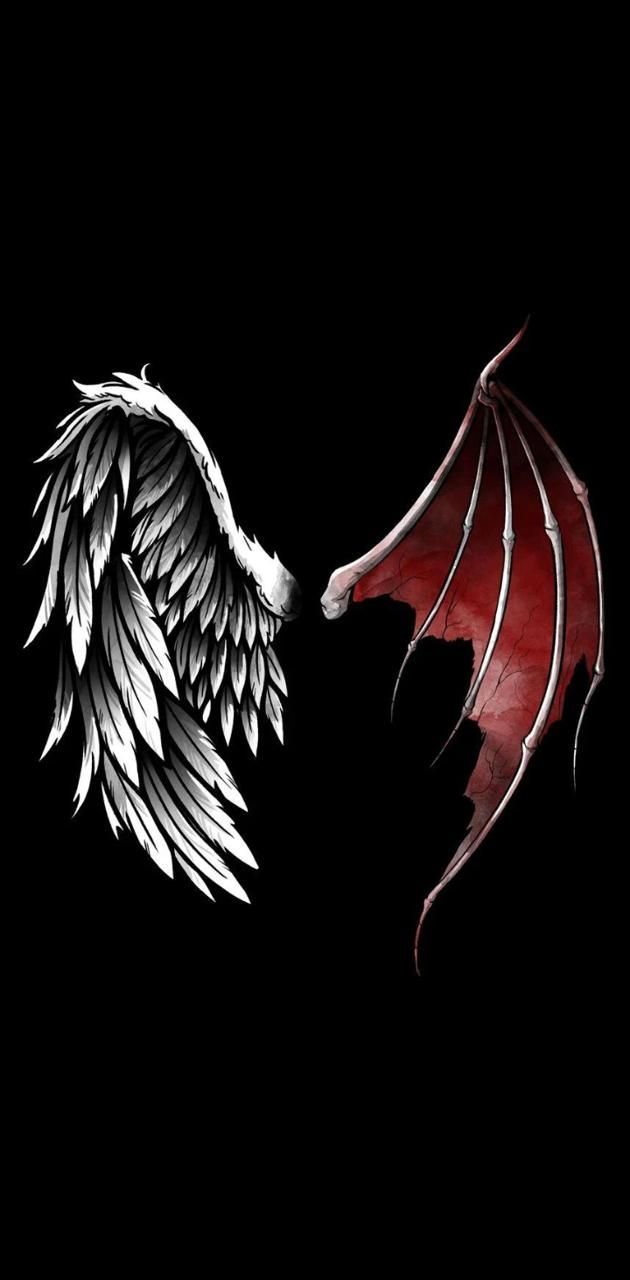 630x1280 Lucifer Wings wallpaper by NayyN. Wings wallpaper, Lucifer wings, Lucifer