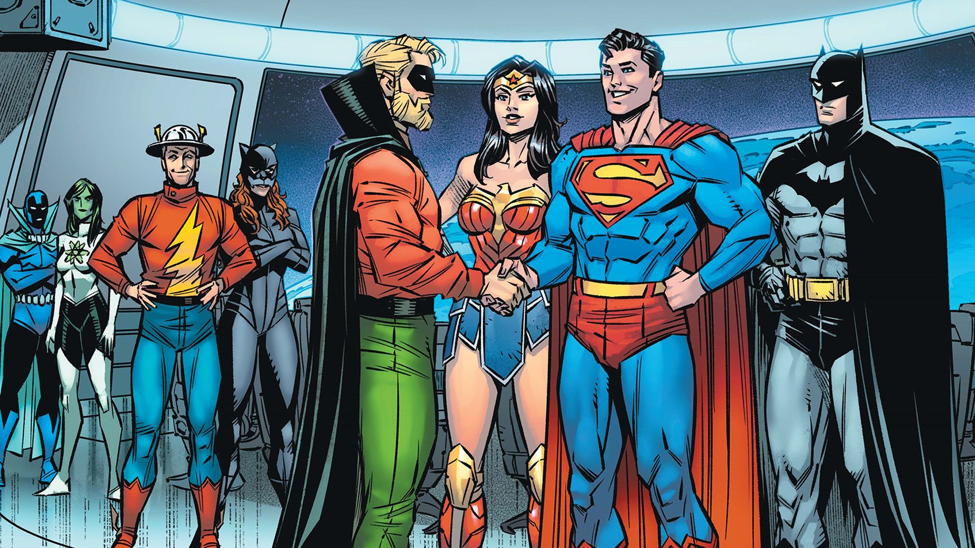 1920x1080 JSA's Jeff Lemire Says A Justice Society Justice League Crossover Is Inevitable We Didn't Try To Do Something Really Cool, It Would Be Neglecting The Readers