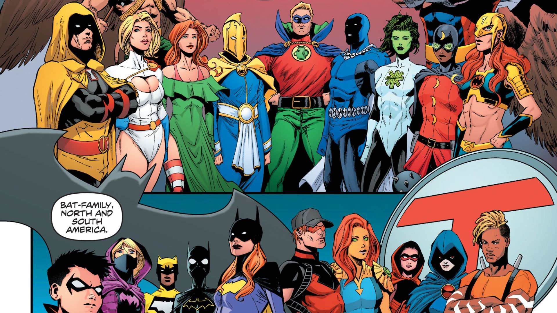 1920x1080 The Titans, JSA, And Bat Family Divvy Up To Protect The World From Deathstroke In The Flash