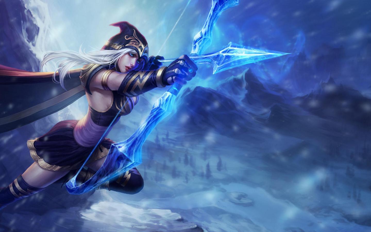 1440x900 Fan of Legends: Turn your Ashe into superhuman + Wallpaper