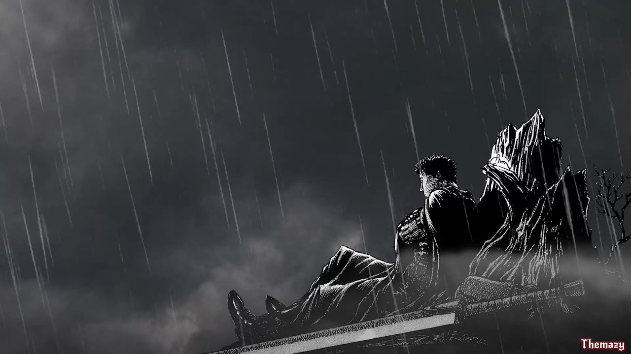 1280x720 Just found a cool Guts resting live PC wallpaper ! Link in comment section