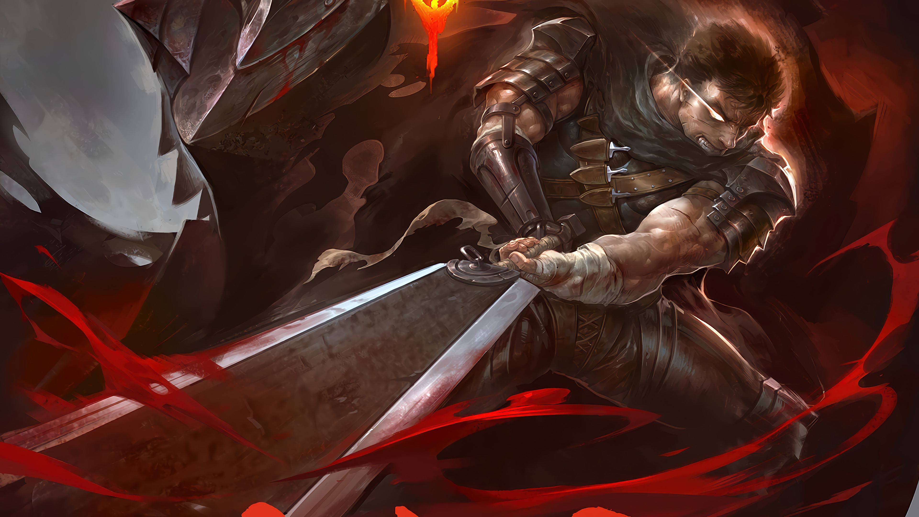 3840x2160 Guts Sword Berserk Anime Wallpaper 4K HD PC k
