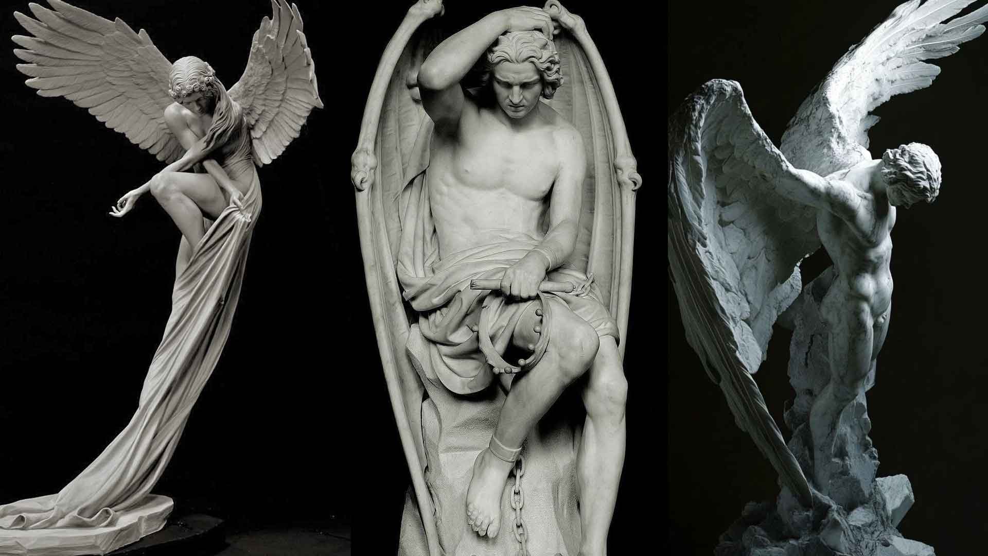 1920x1080 Iconic Marble Angel Statues: A Visual Showcase