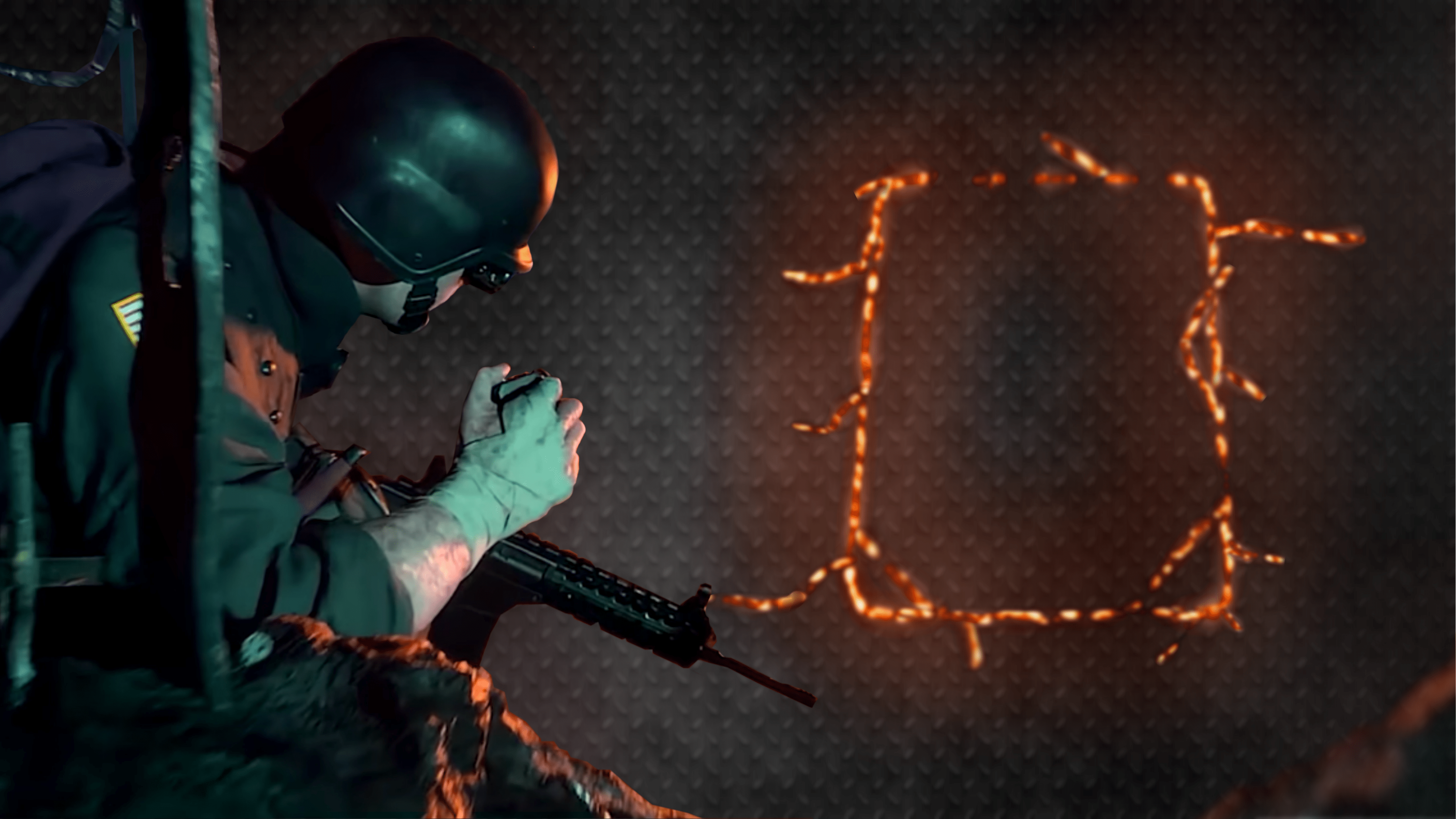 3840x2160 Made this thermite background, what do you guys think?