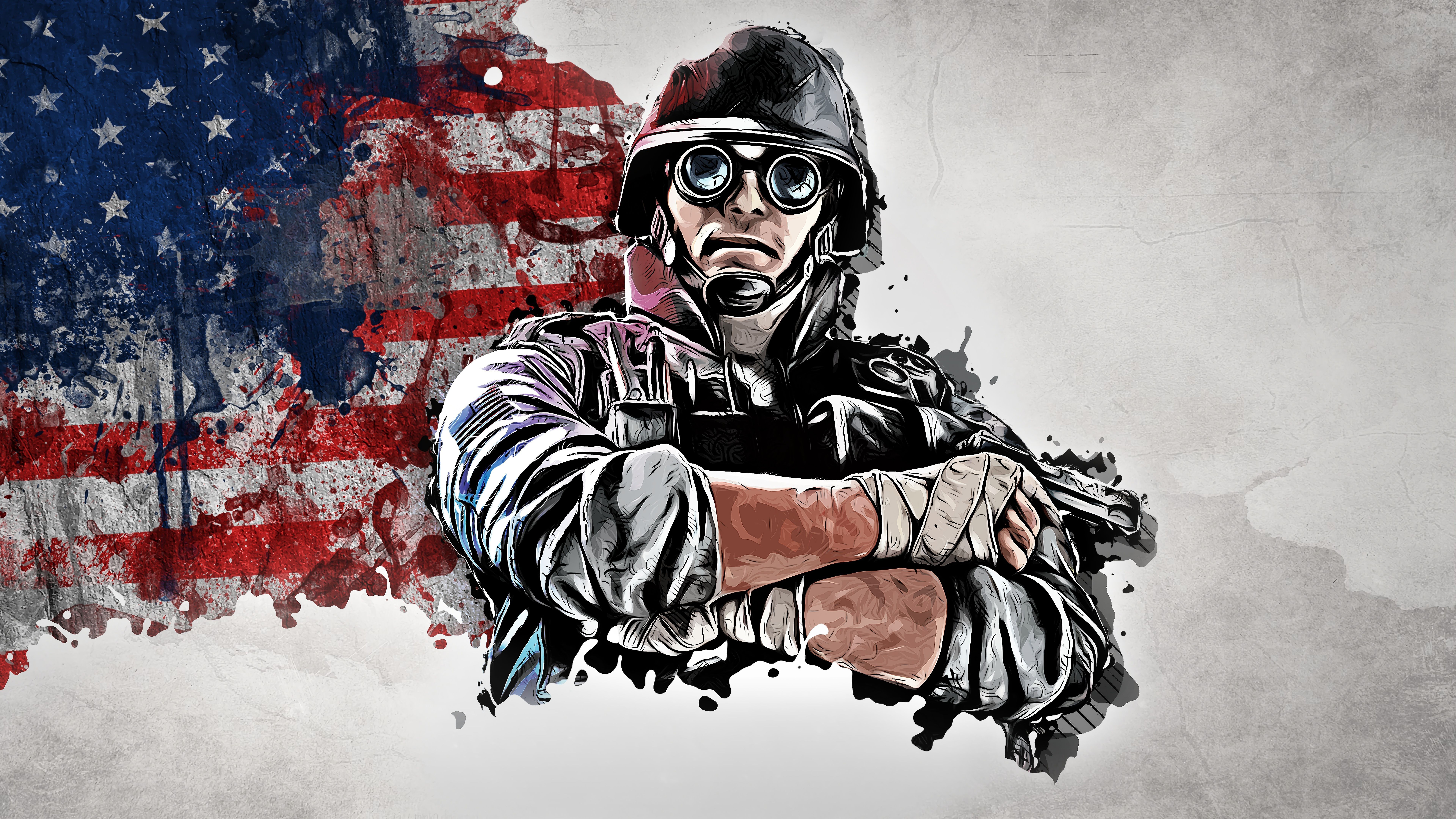 7680x4320 Thermite Wallpaper